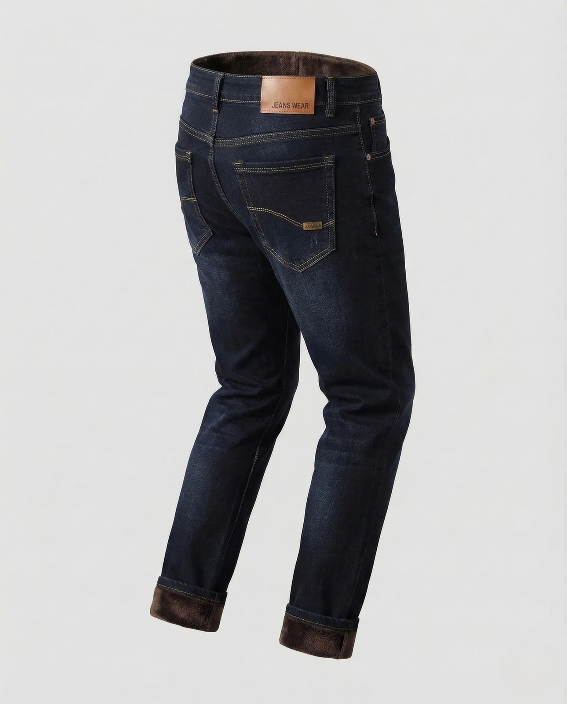Herren Thermo Jeans Gerade - Image 7