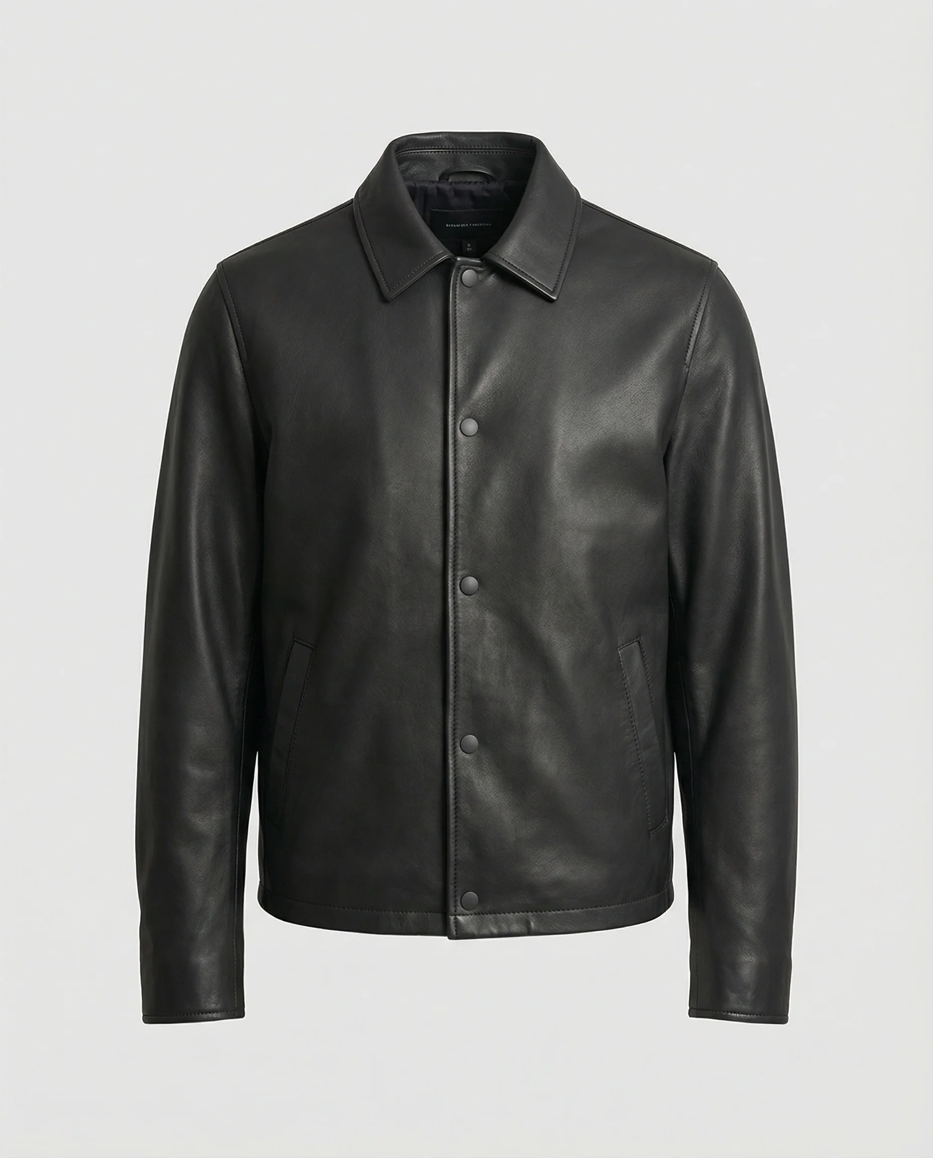 Herren Lederoptik Übergangsjacke