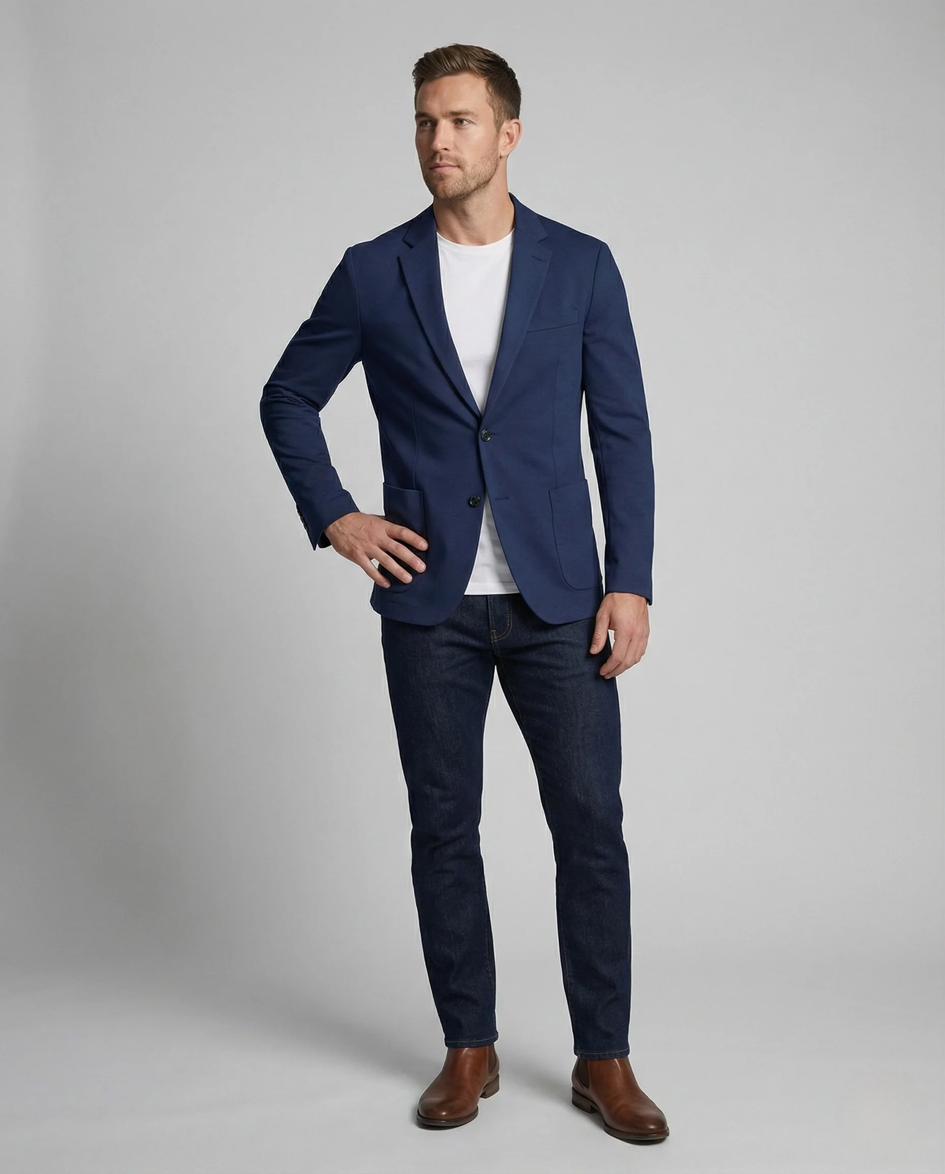 Casual Sakko Slim Fit Herren