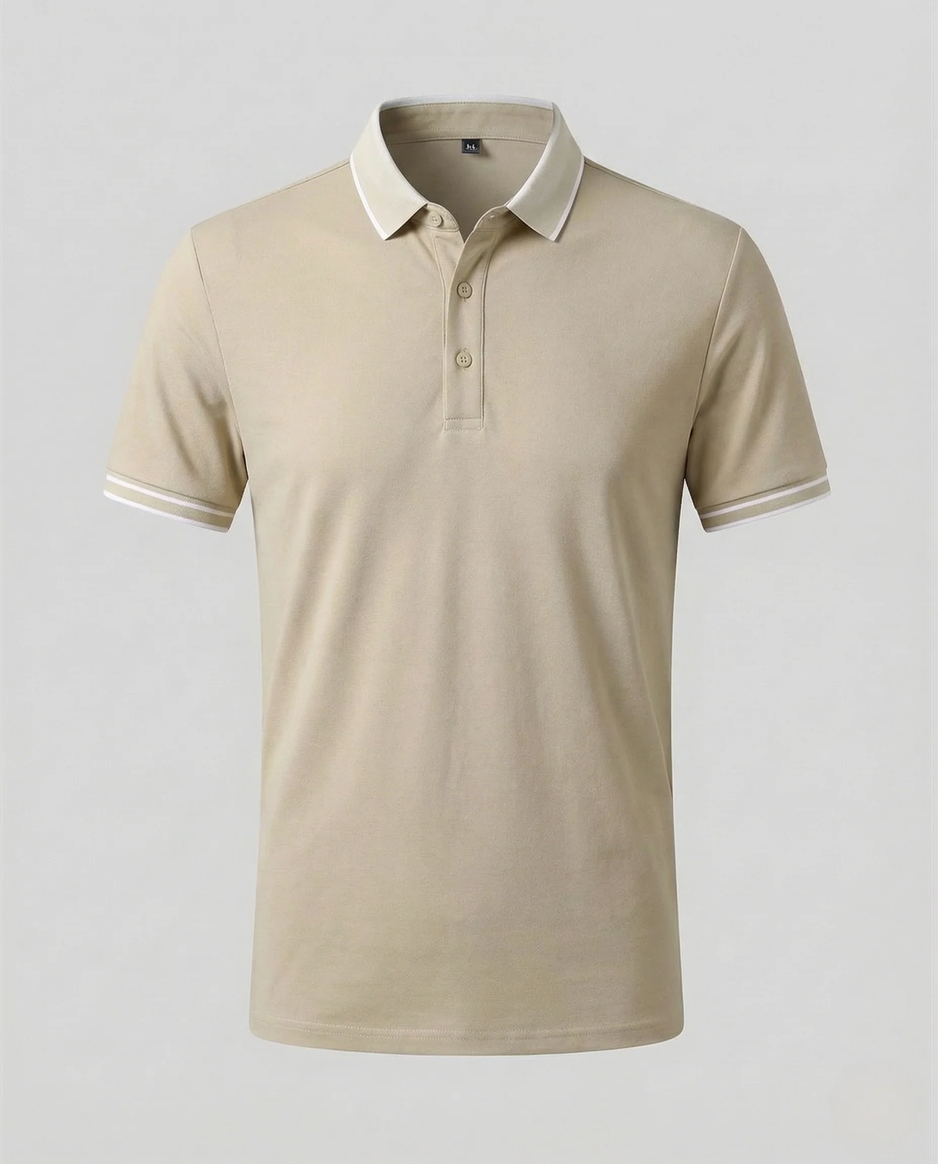 Herren Poloshirt Piqué Slim Fit Paspel Kragen - Image 9