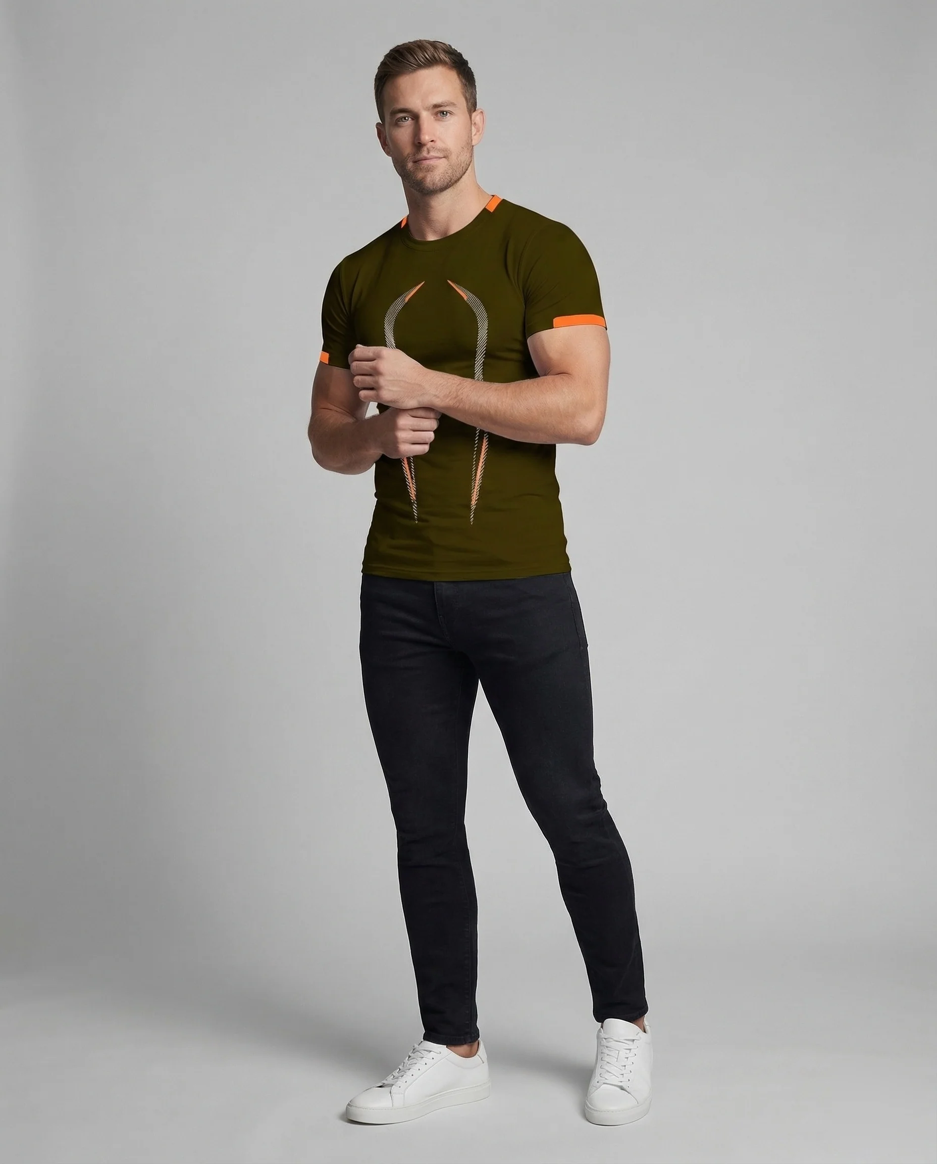 Herren Fitnessshirt Grafik