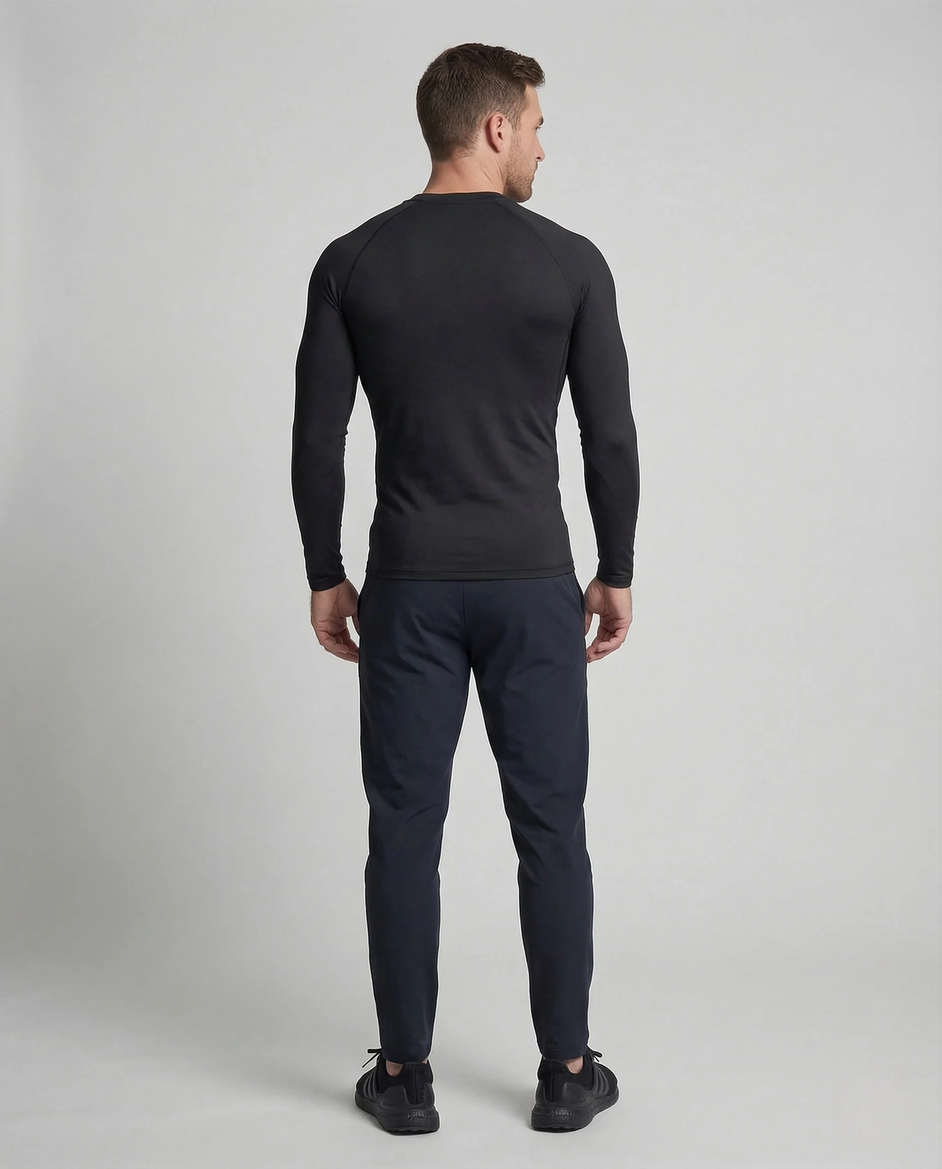 Herren Kompressionsshirt Raglan Sport - Image 4