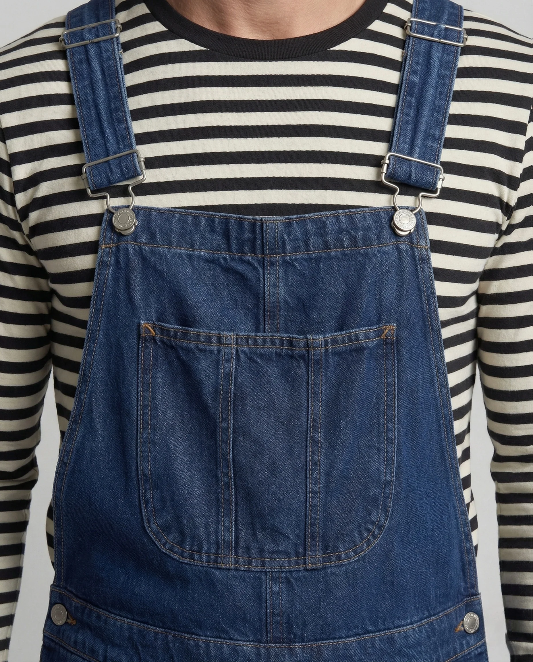 Herren Relax Denim Latzhose - Image 2