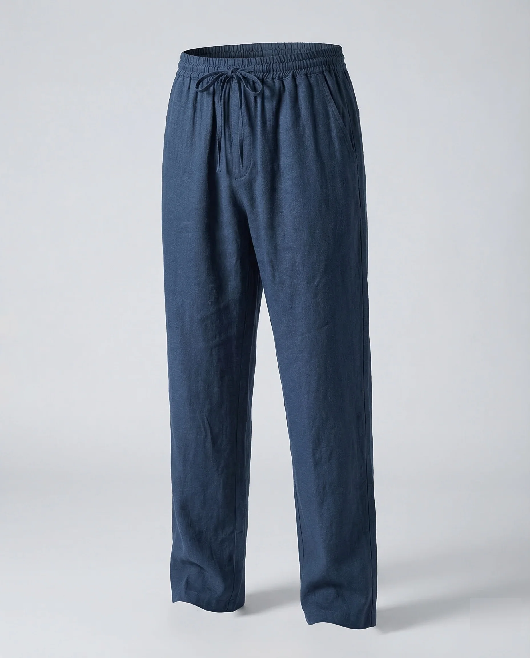 Herren Leinenhose Freizeit - Image 5