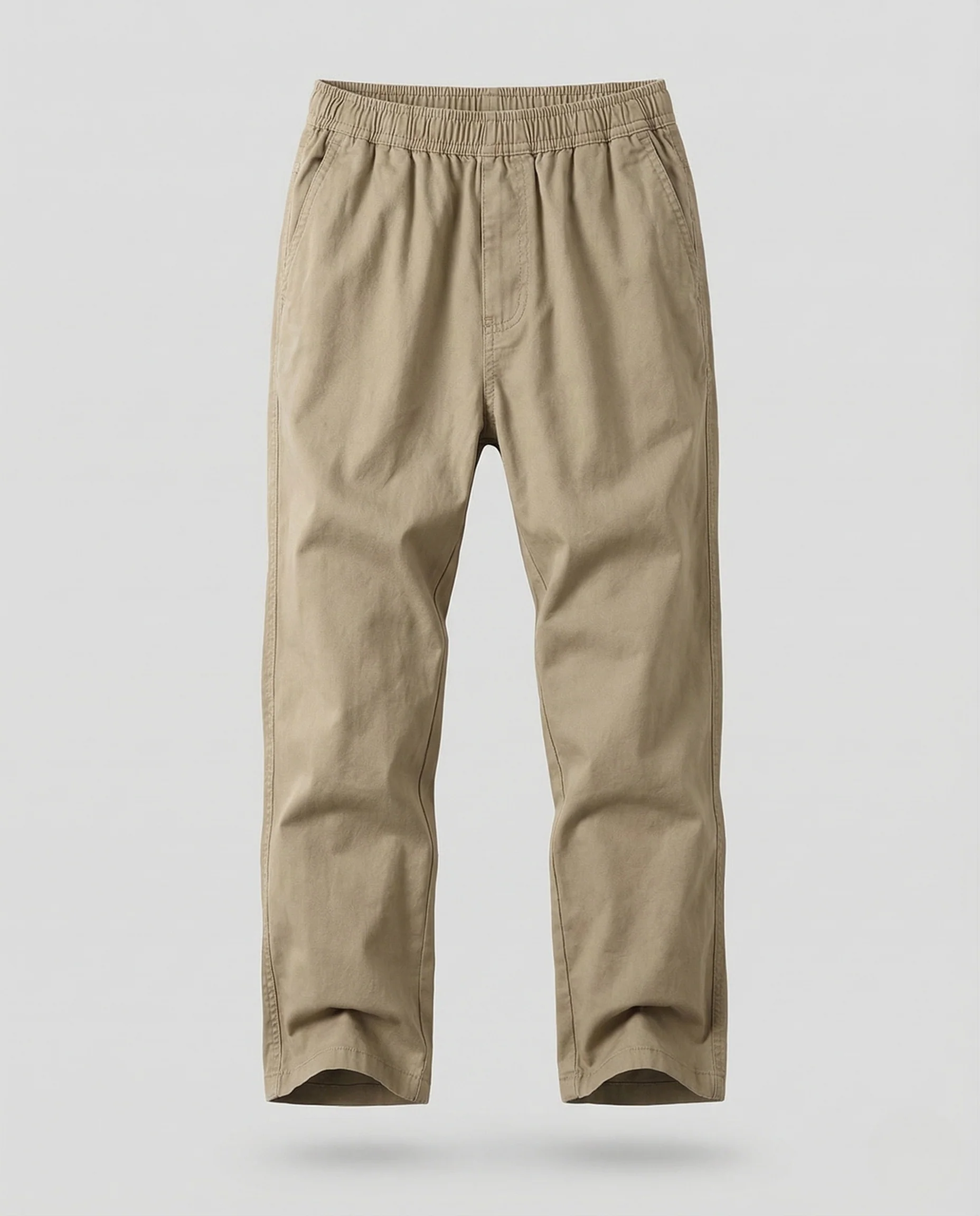 Herren Chinohose mit elastischem Bund Straight Fit - Image 4