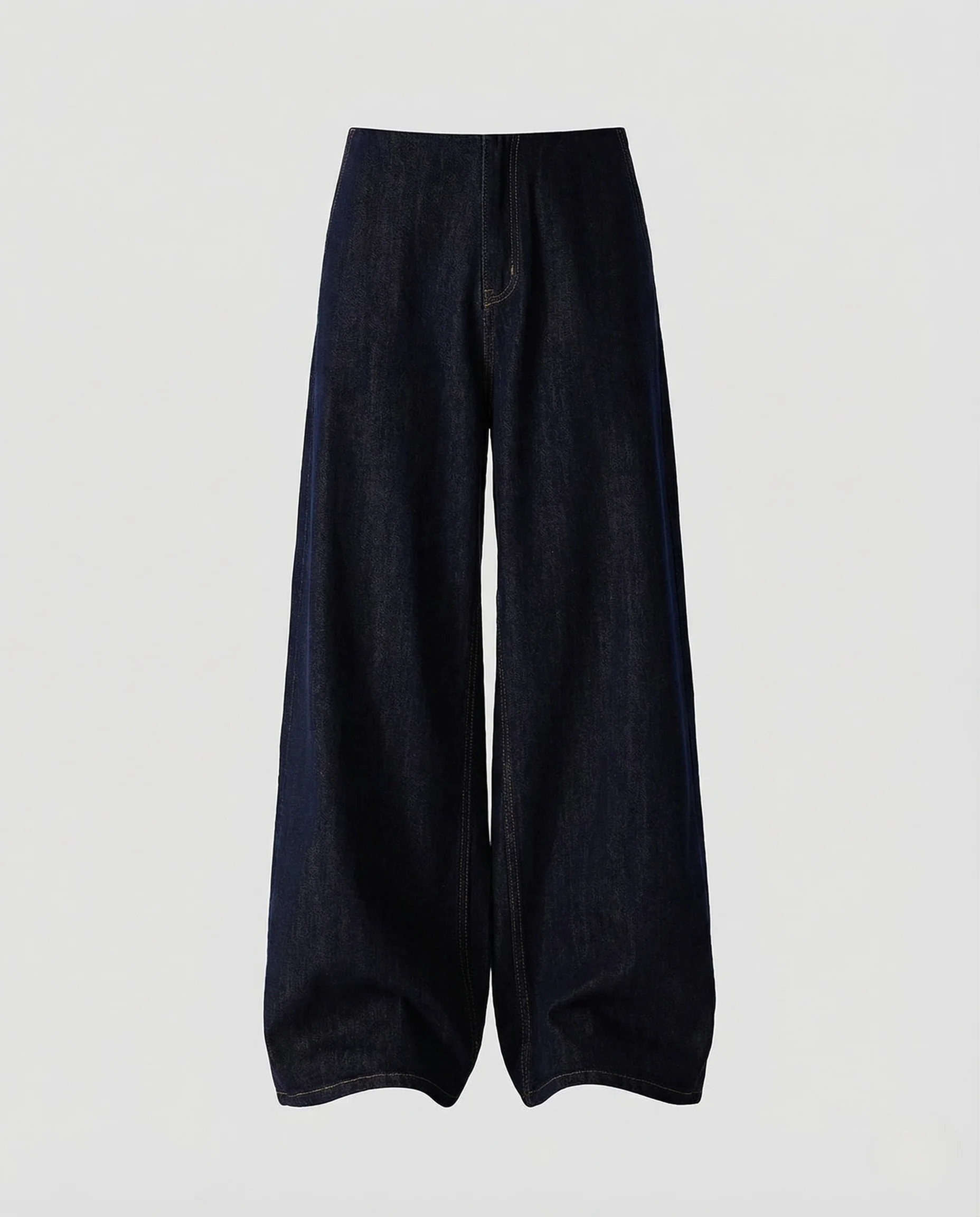 Herren Jeans Extraweit Ausgestelltes Bein High Waist - Image 5