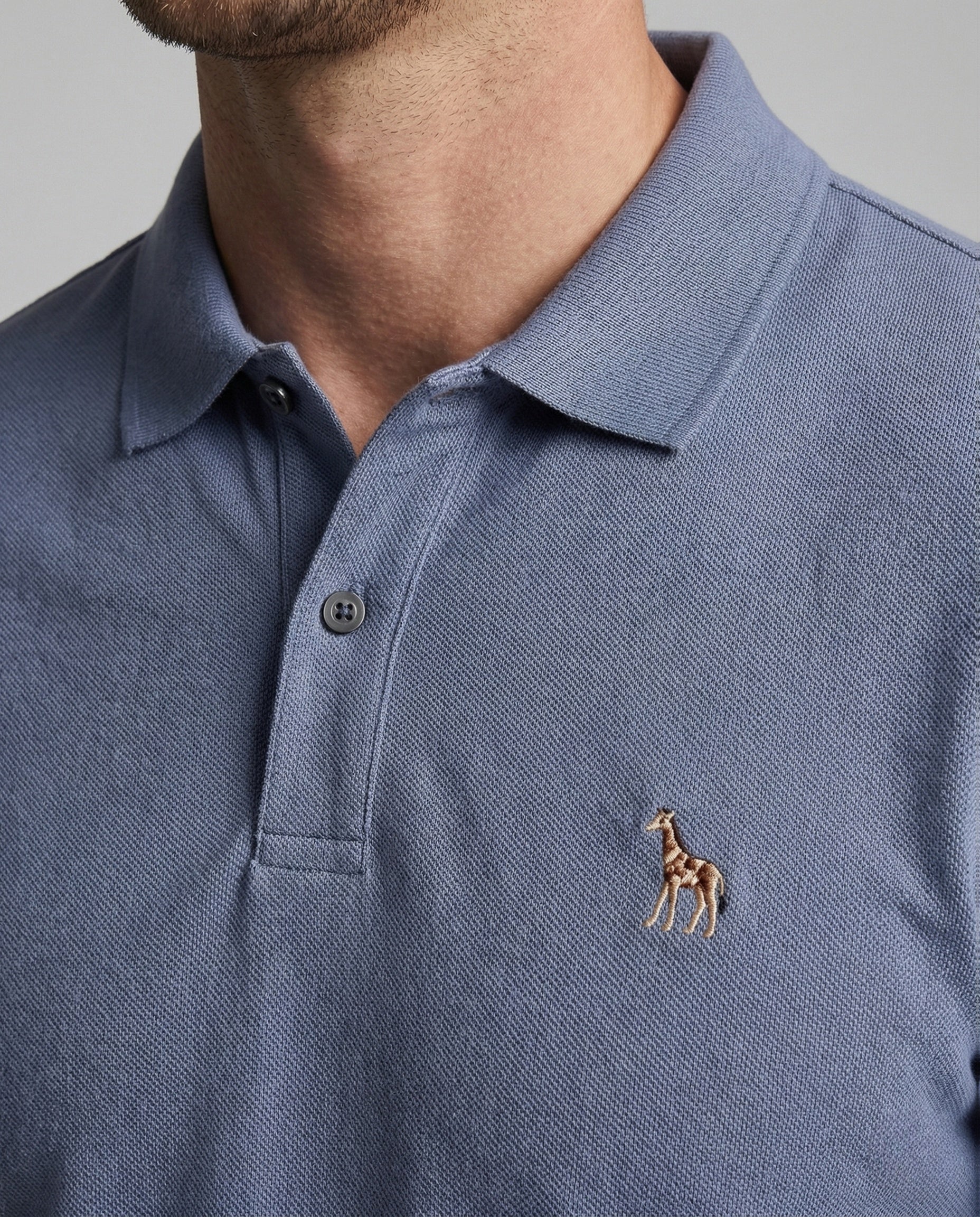 Herren Poloshirt Piqué Monogramm - Image 3