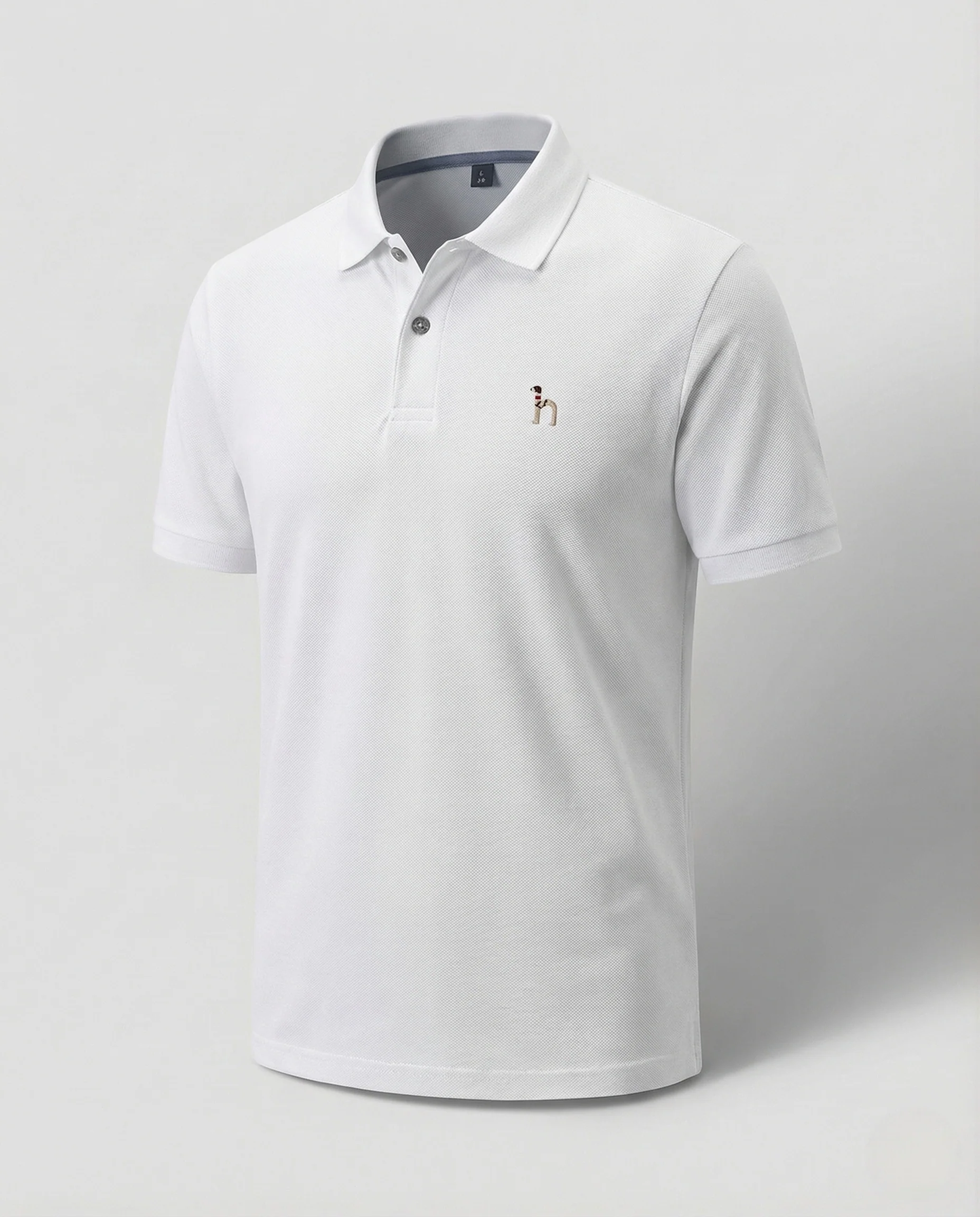 Herren Poloshirt Piqué Monogramm - Image 6