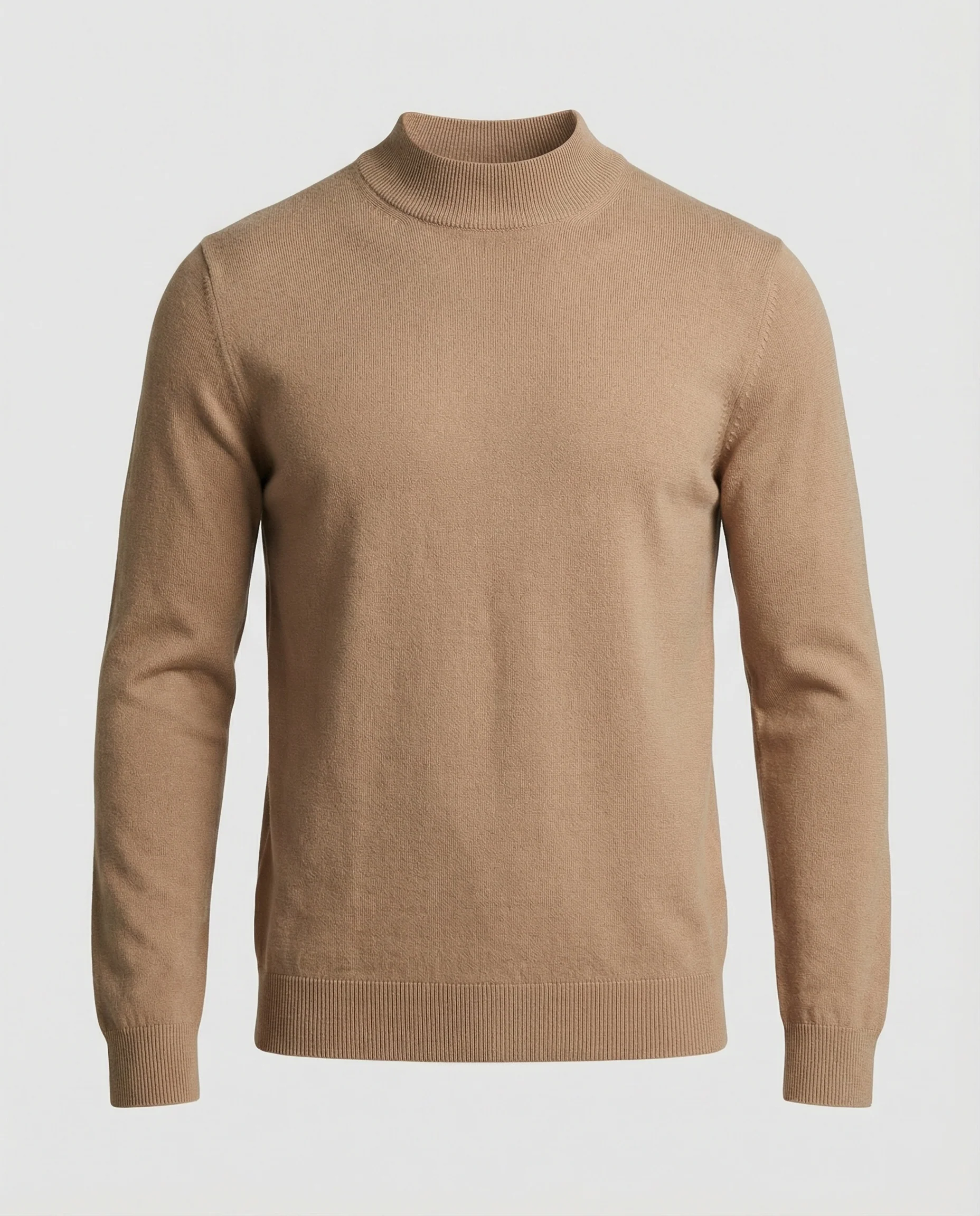 Herren Strickpullover mit Stehkragen - Image 2