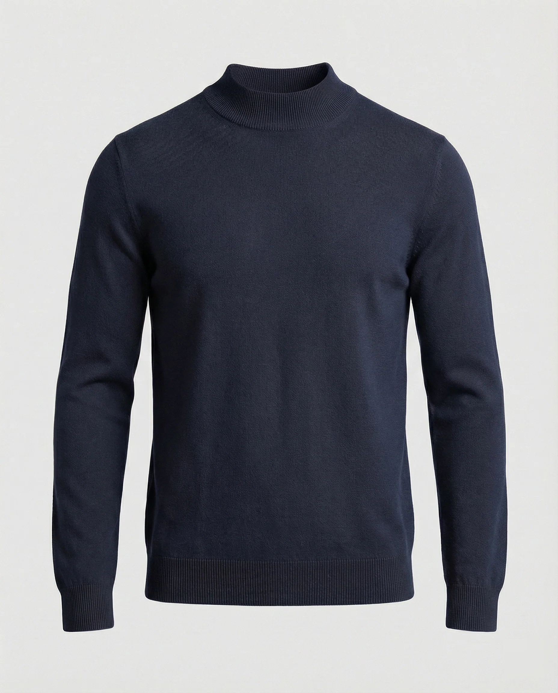 Herren Strickpullover mit Stehkragen - Image 3