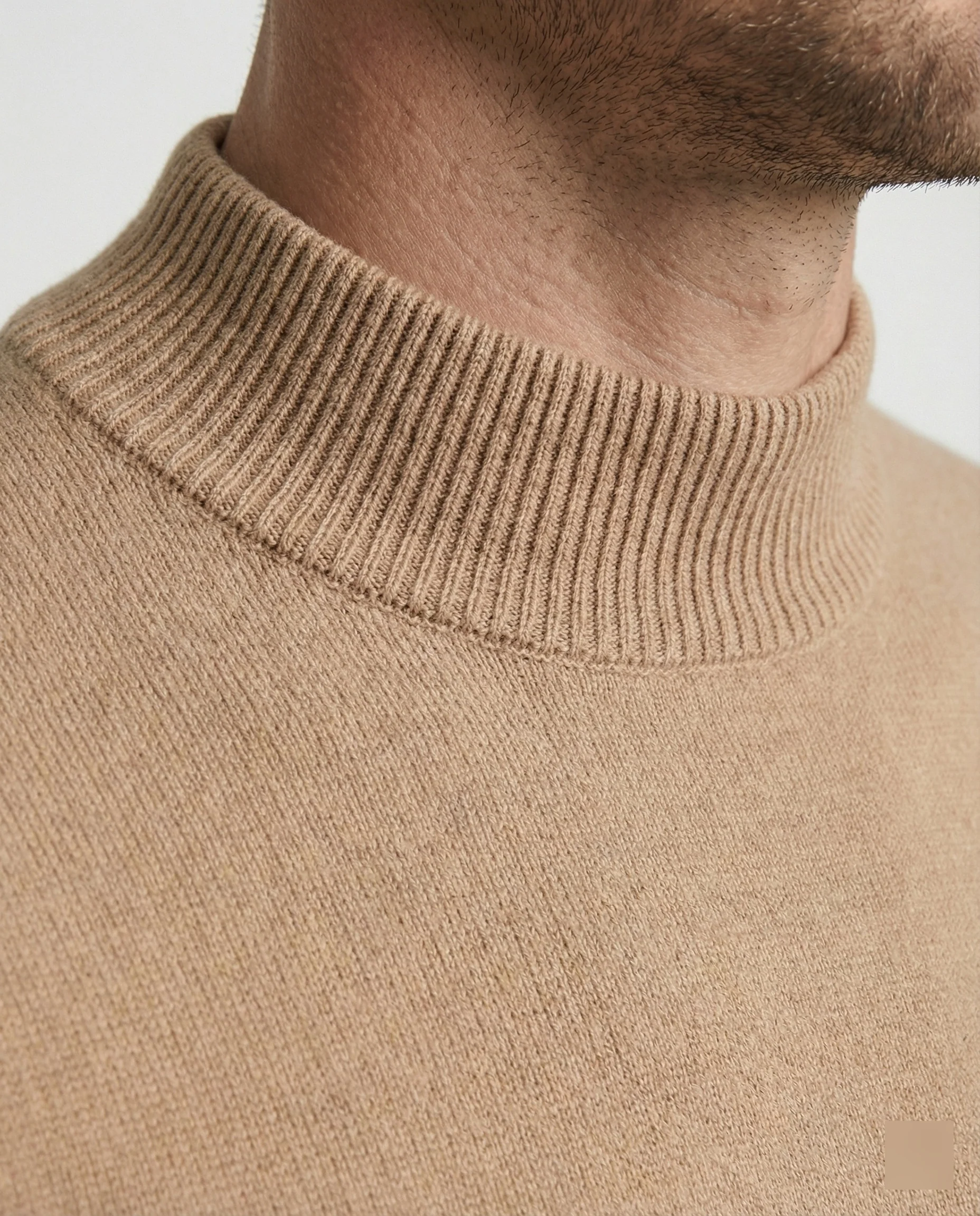 Herren Strickpullover mit Stehkragen - Image 6