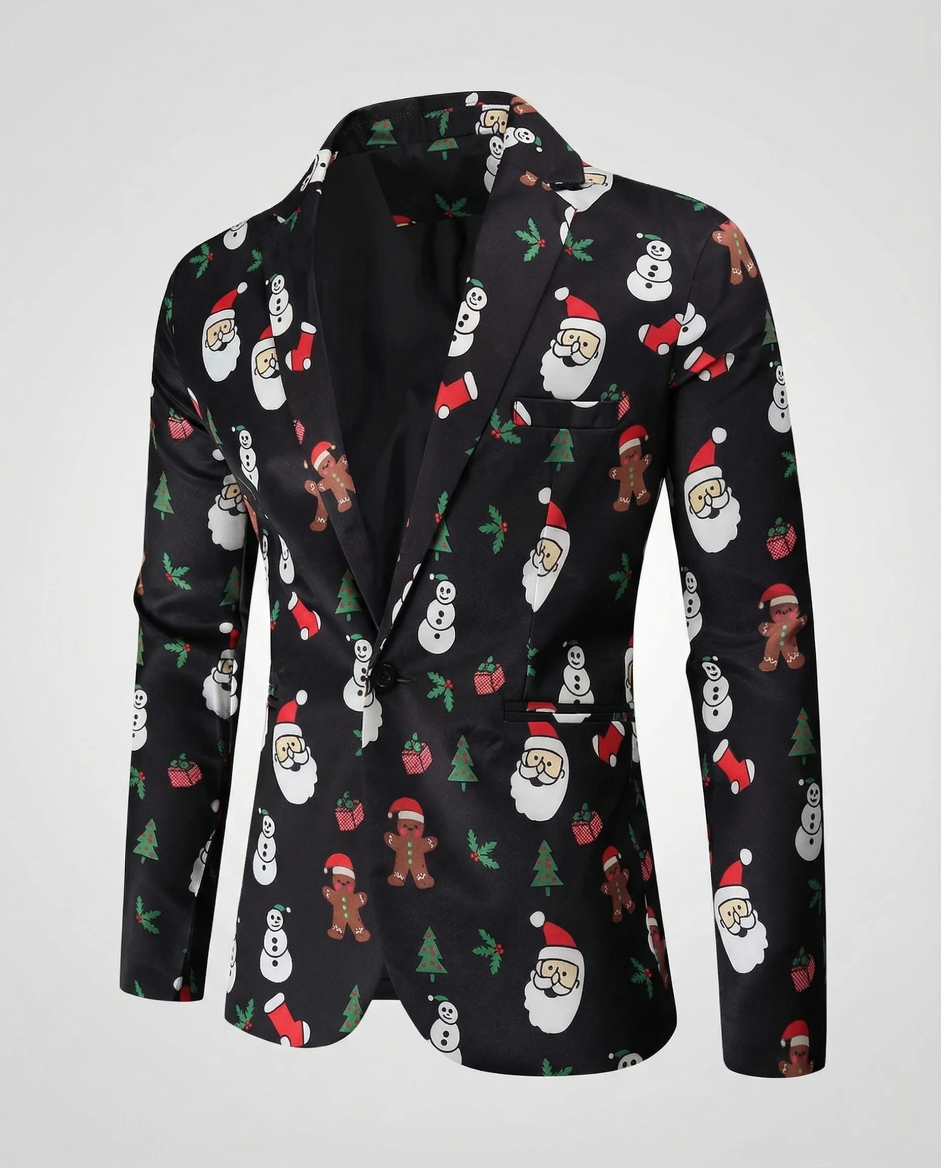 Herren Weihnachts Sakko Slim Fit - Image 5