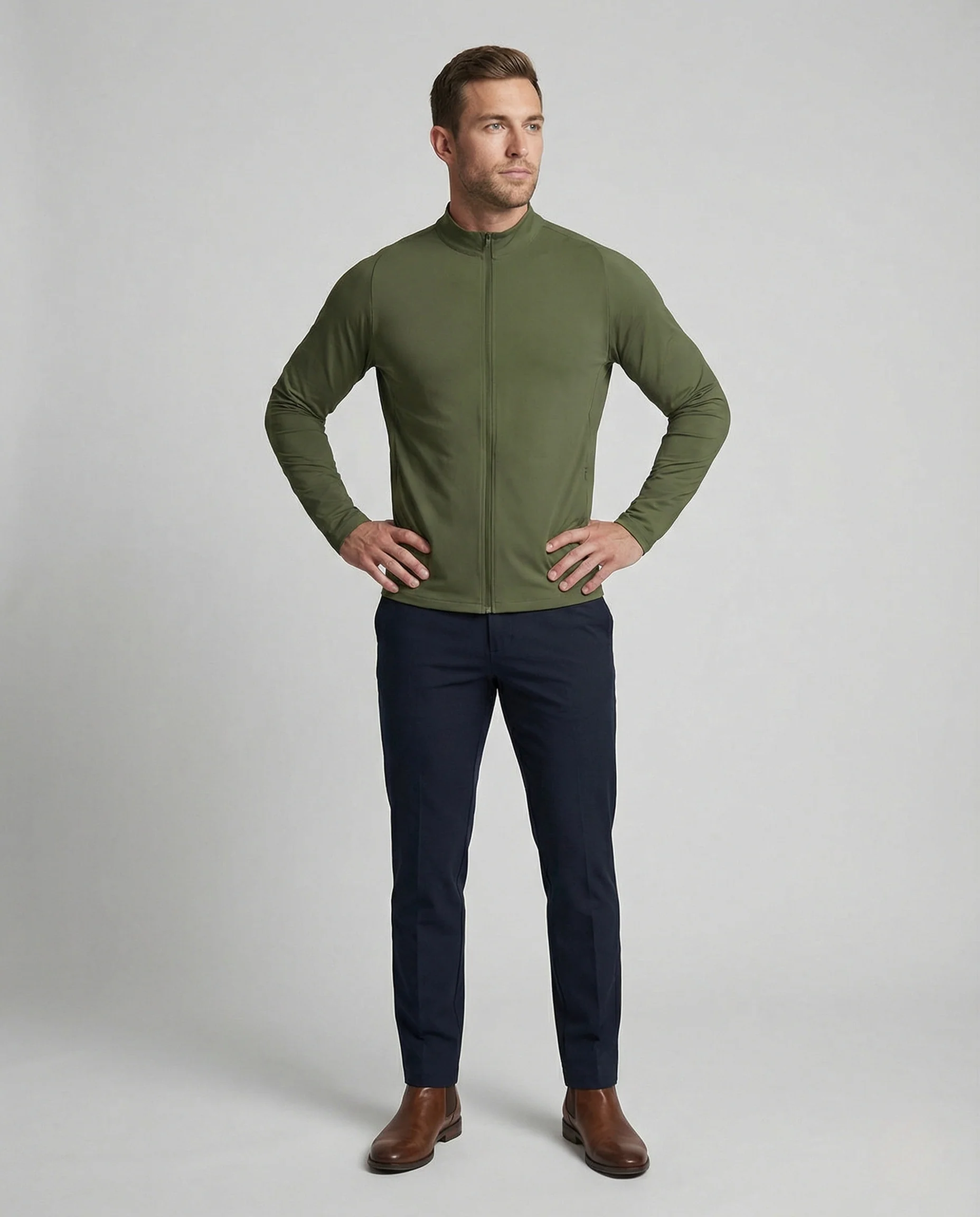 Laufjacke Figurbetont Mit Stretch Herren - Image 2
