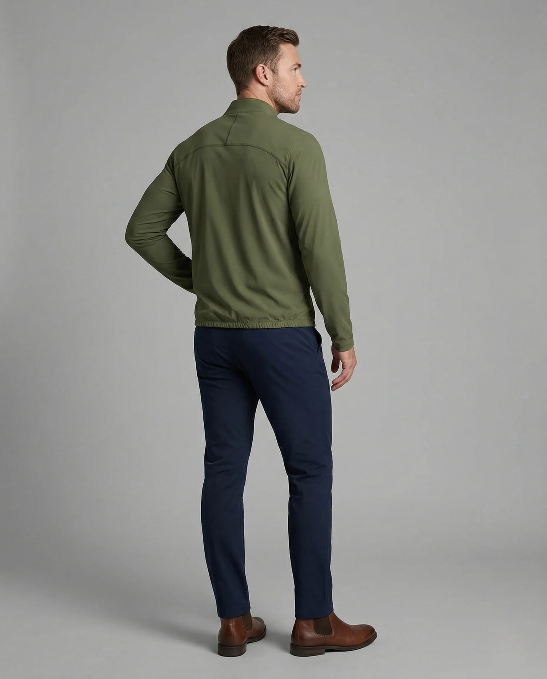 Laufjacke Figurbetont Mit Stretch Herren - Image 4