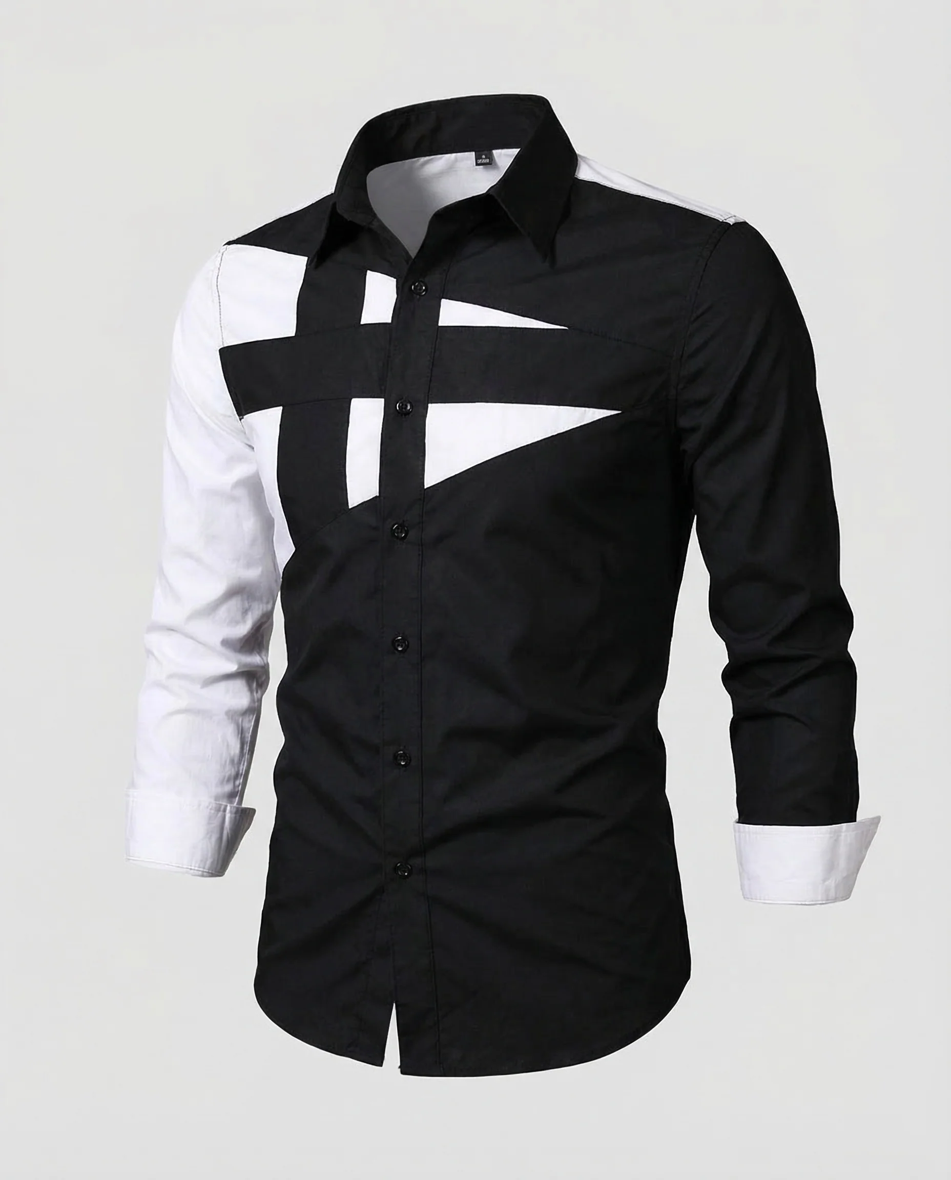 Herren Hemd Kontrast Slim - Image 5