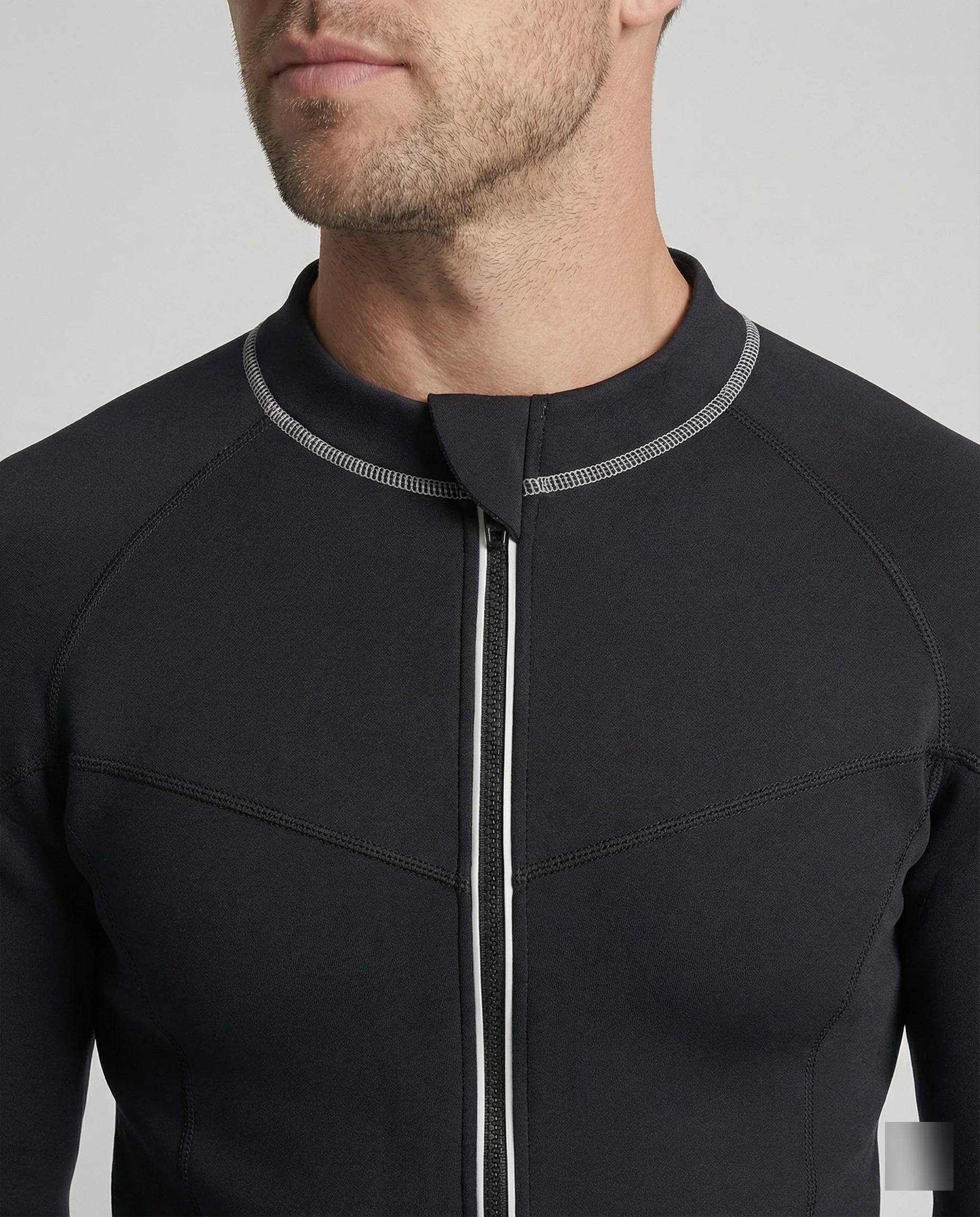 Herren Kompressionsshirt Langarm Sport - Image 4
