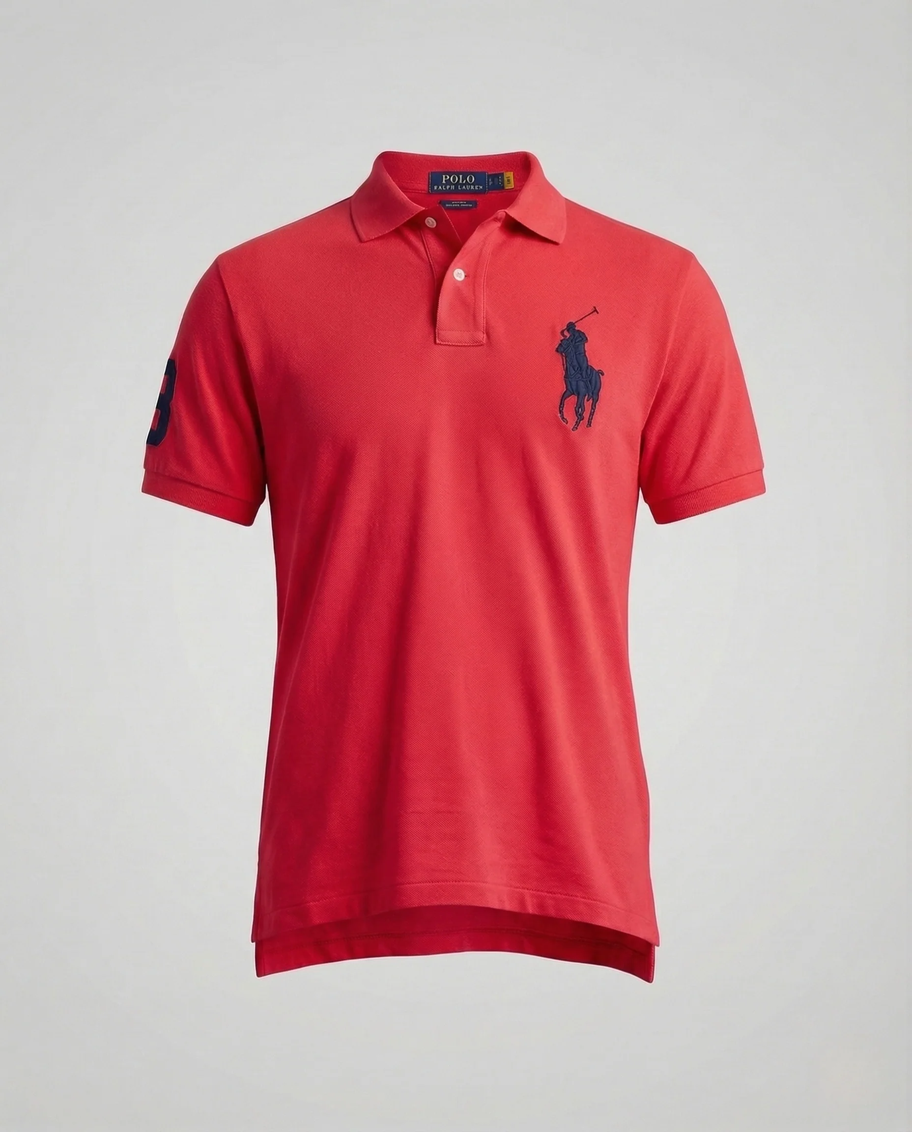 Herren Sport Poloshirt mit Stickerei Slim Fit - Image 16