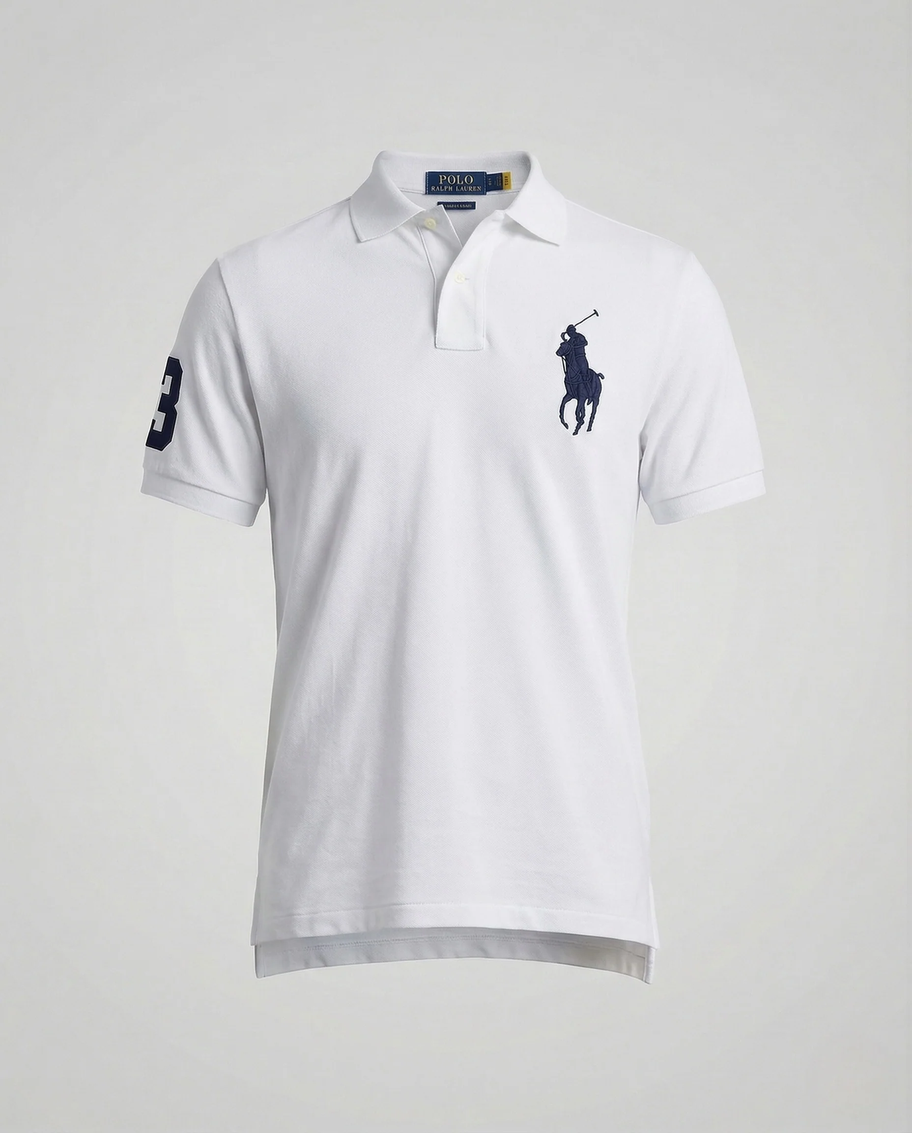 Herren Sport Poloshirt mit Stickerei Slim Fit - Image 6