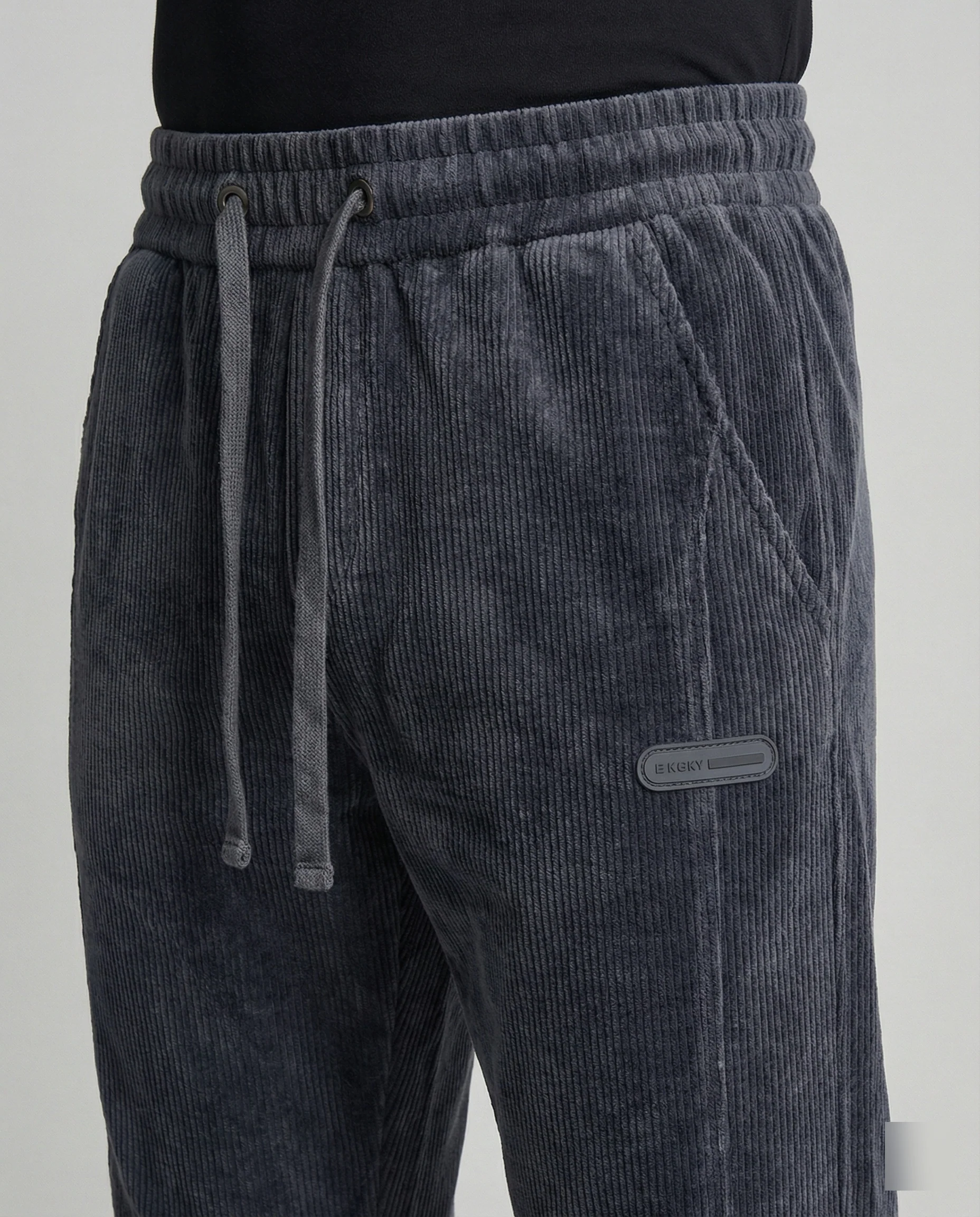 Herren Jogginghose gerippt schmal - Image 6