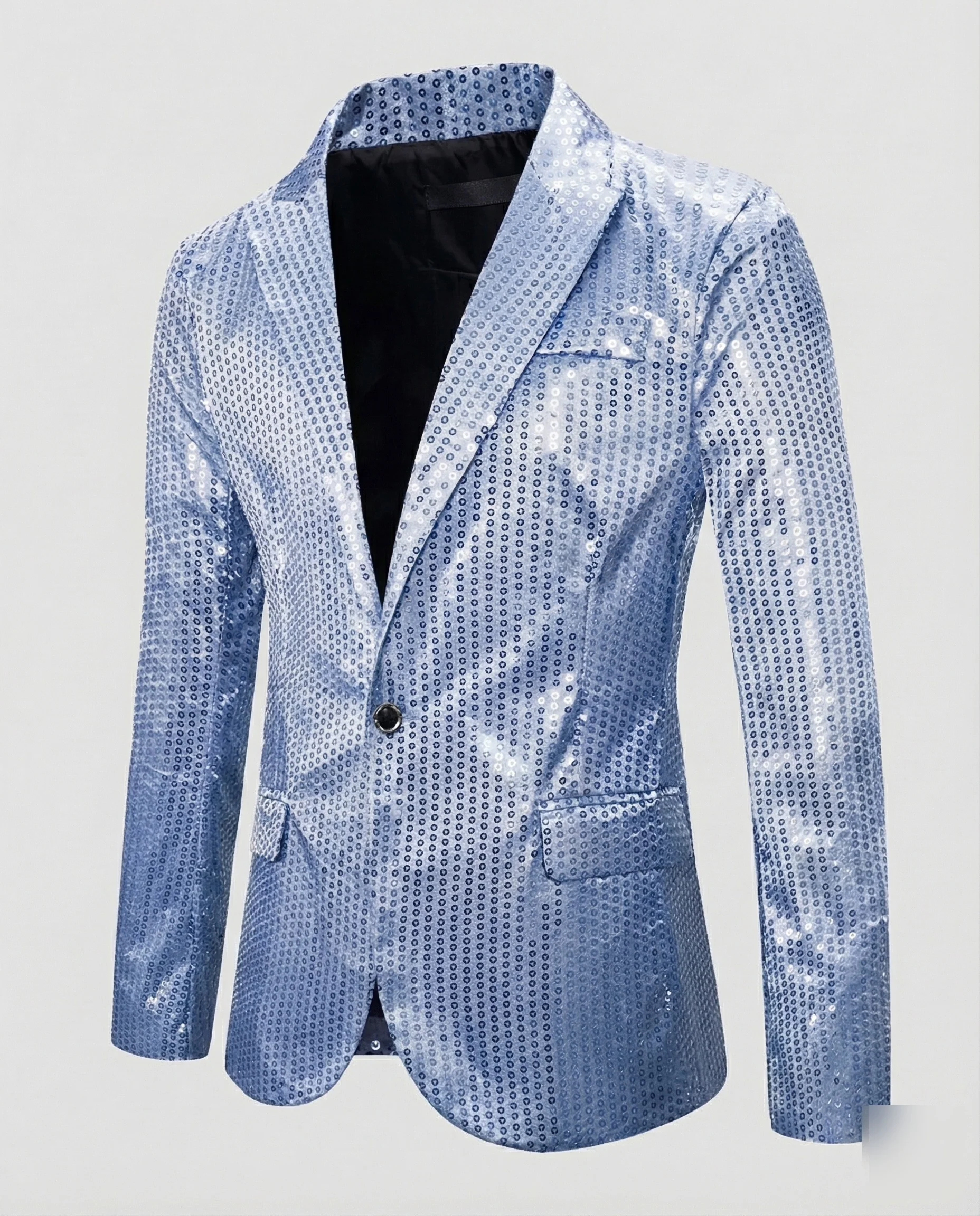Herren Pailletten Blazer Slim - Image 6