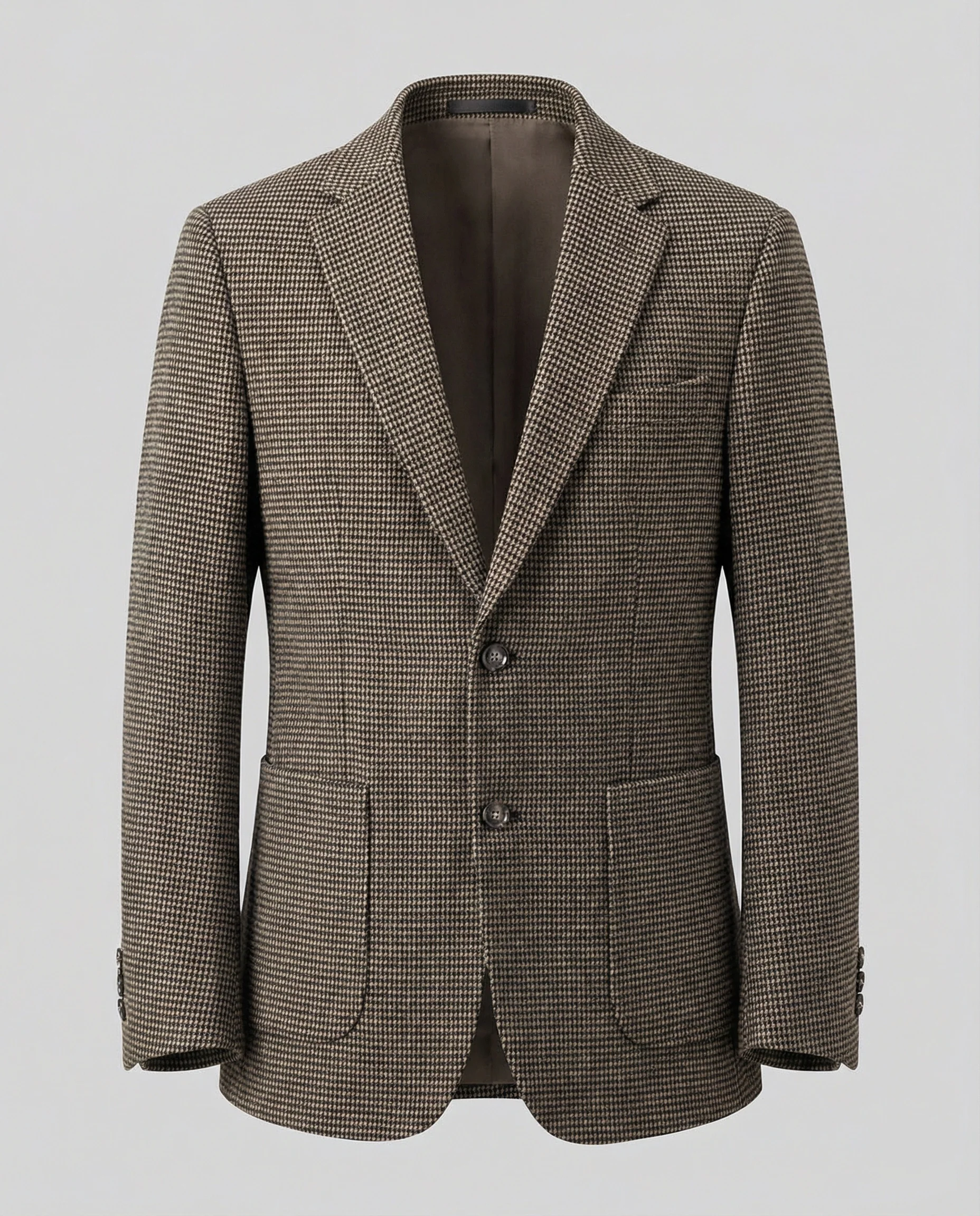 Herren Sakko Glencheck mit Revers - Image 5