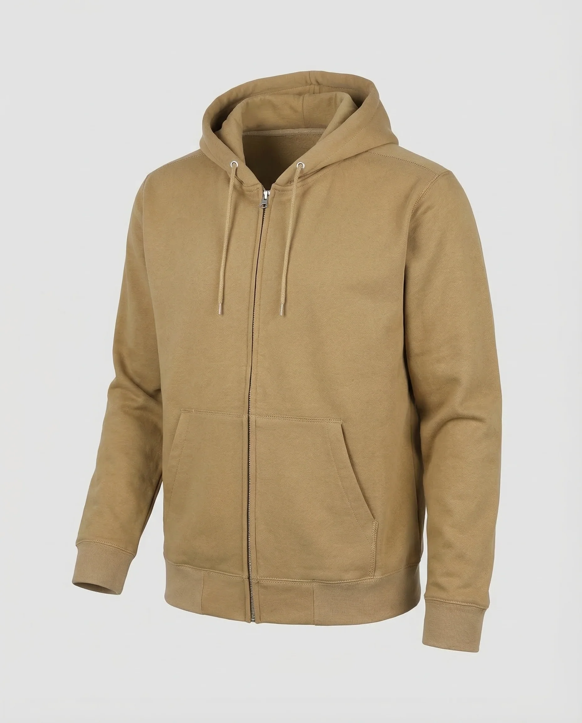 Kapuzenjacke Baumwollmix Mit Reißverschluss Herren - Image 5