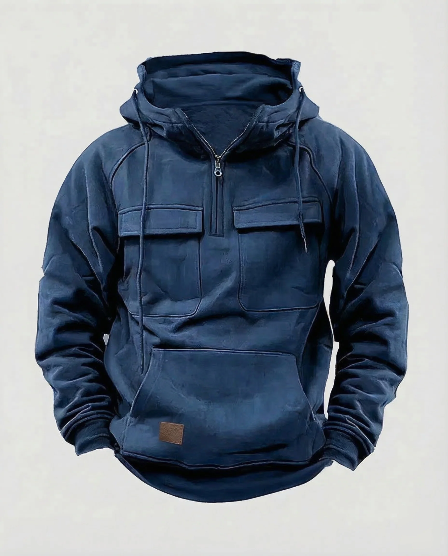 Kapuzenpullover Halbzip Utility Herren - Image 12