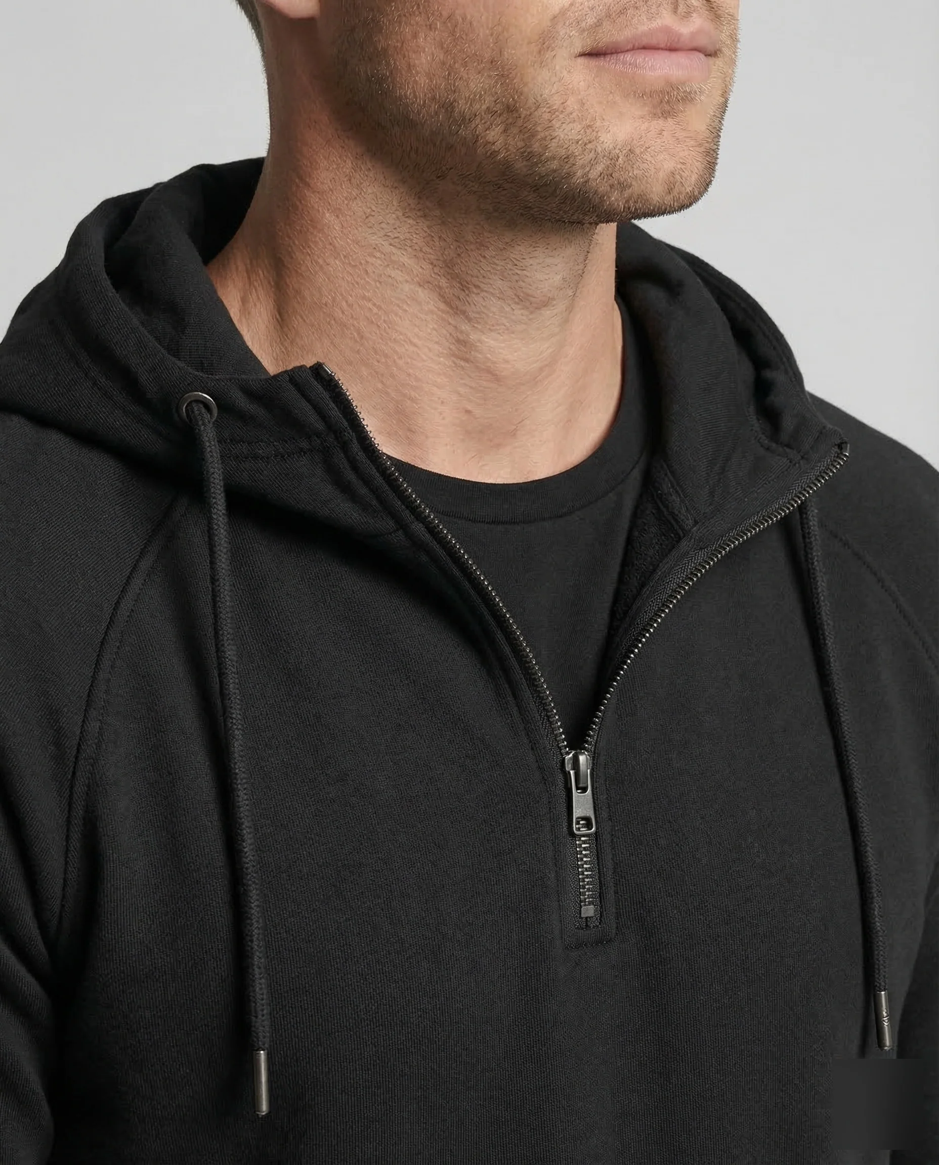 Kapuzenpullover Halbzip Utility Herren - Image 3