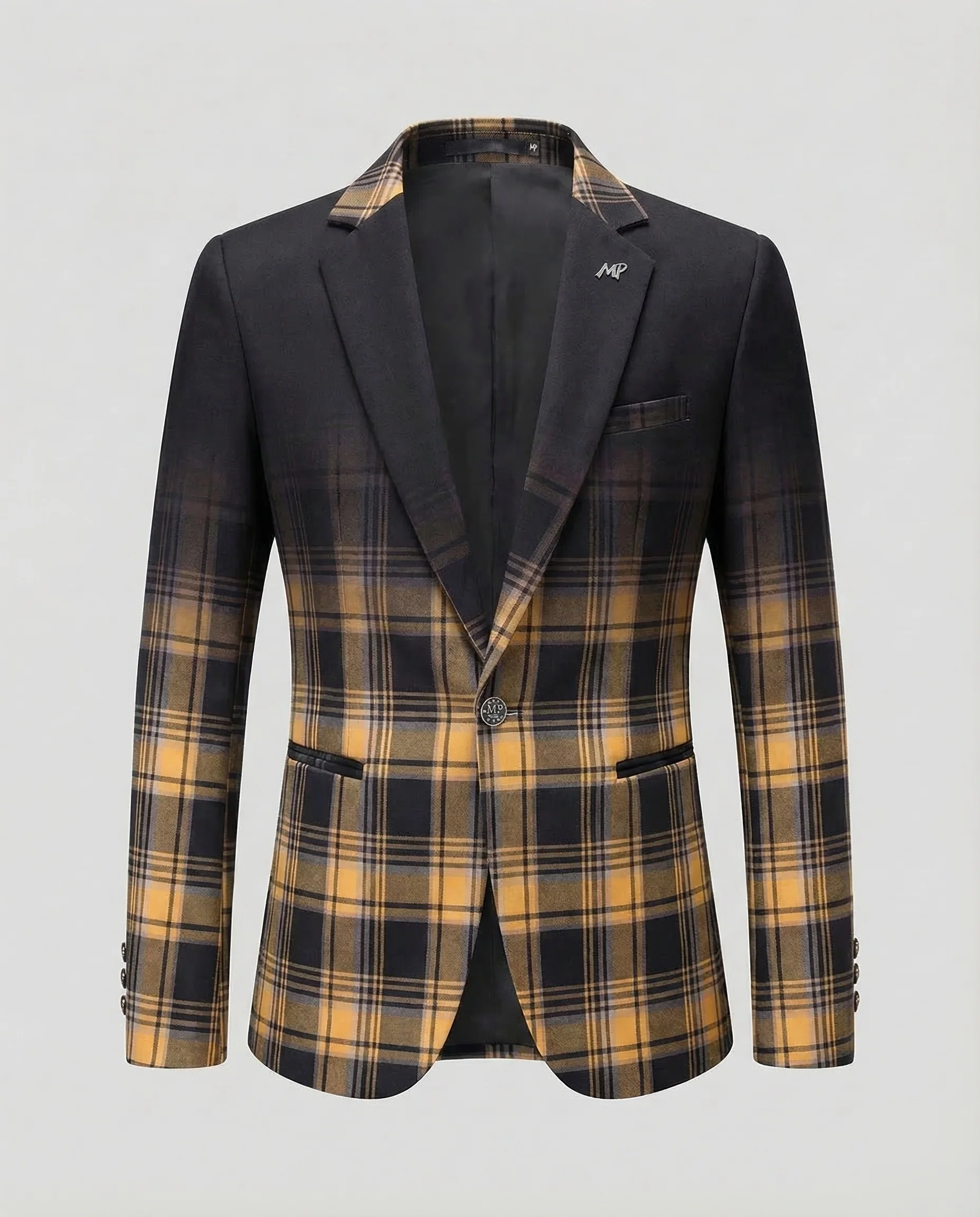 Herren Karo Sakko Slim - Image 6