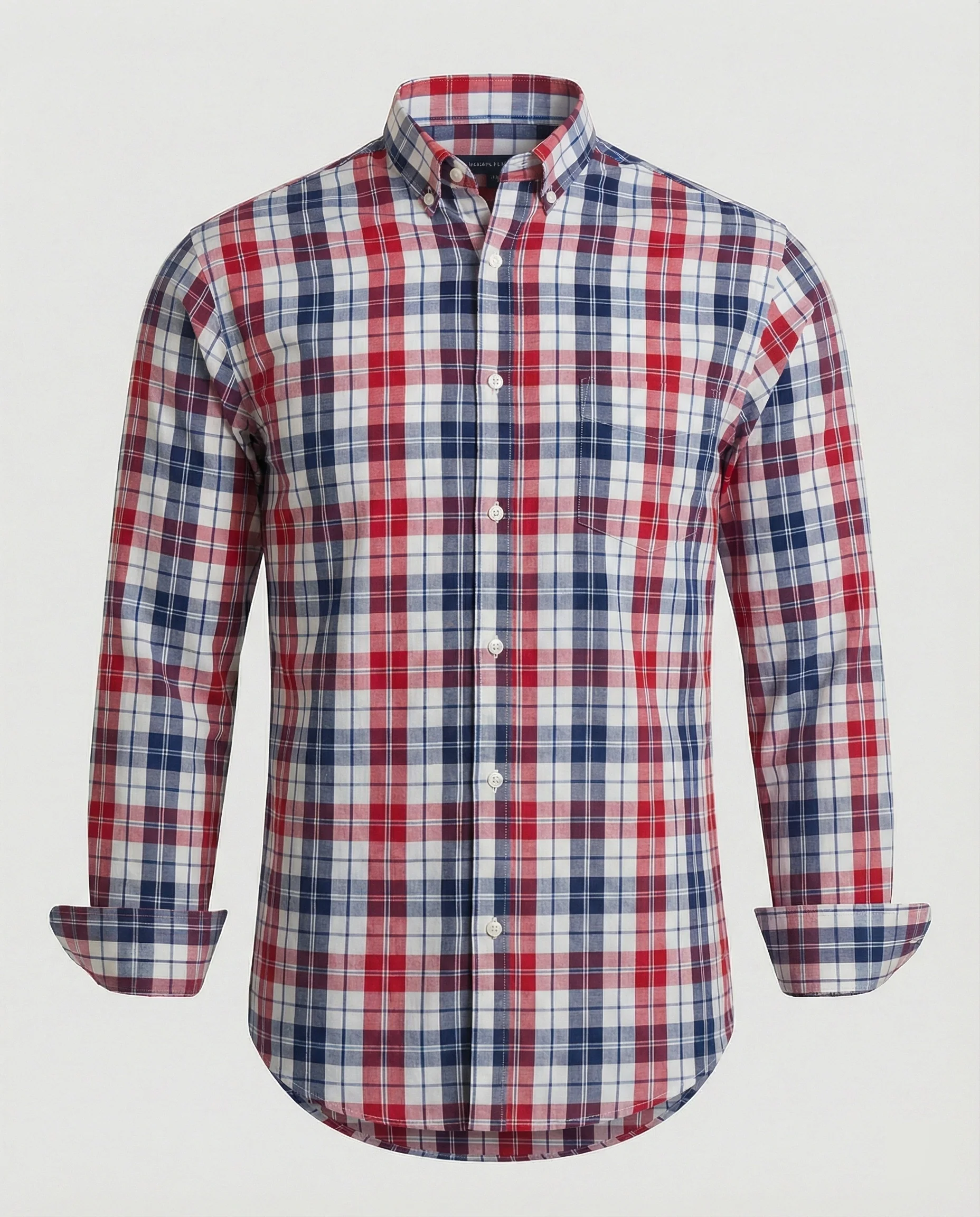 Herren Flanell Langarmhemd Kariert - Image 10