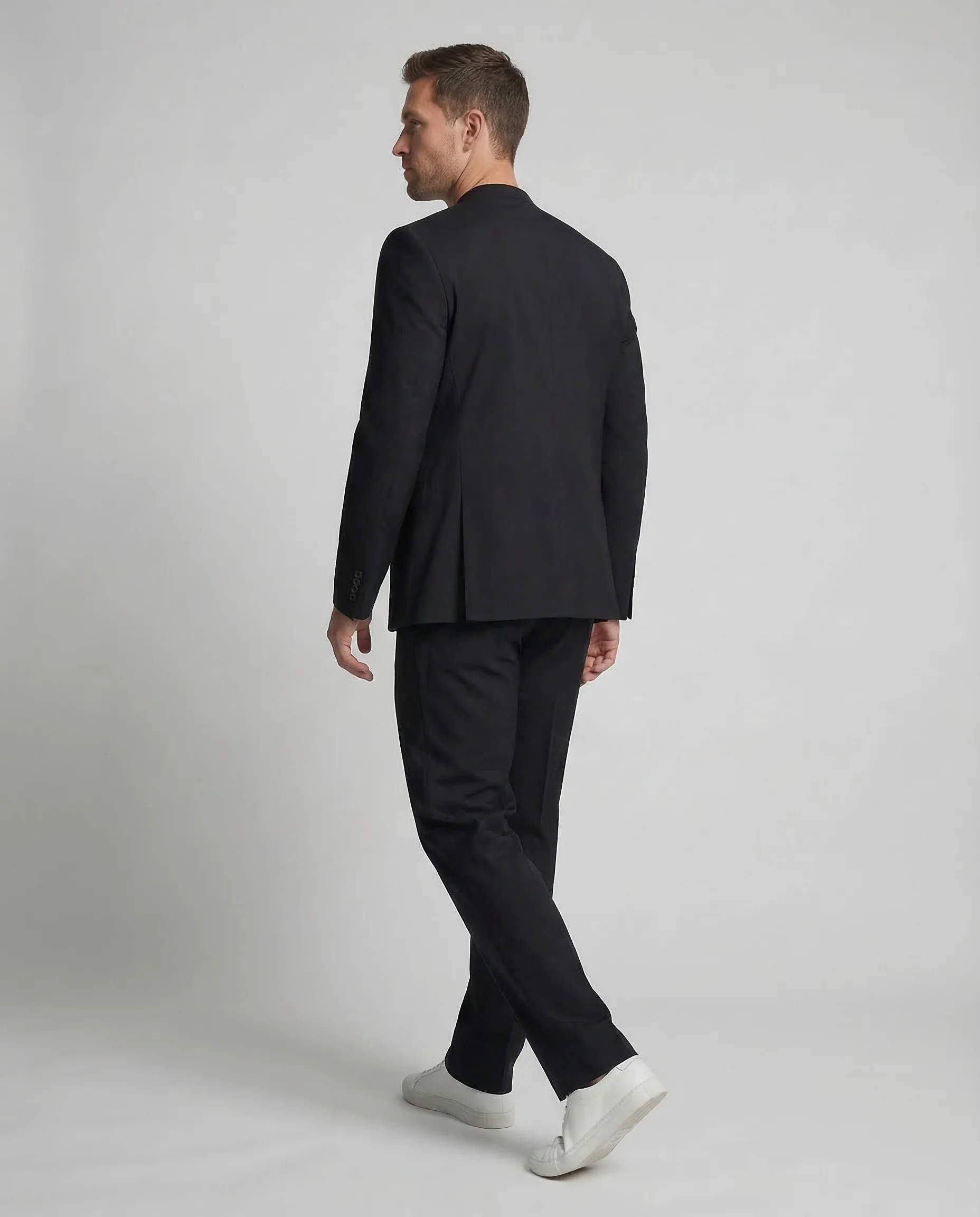 Zweiteiler Sakko Mit Bundfaltenhose Herren - Image 3