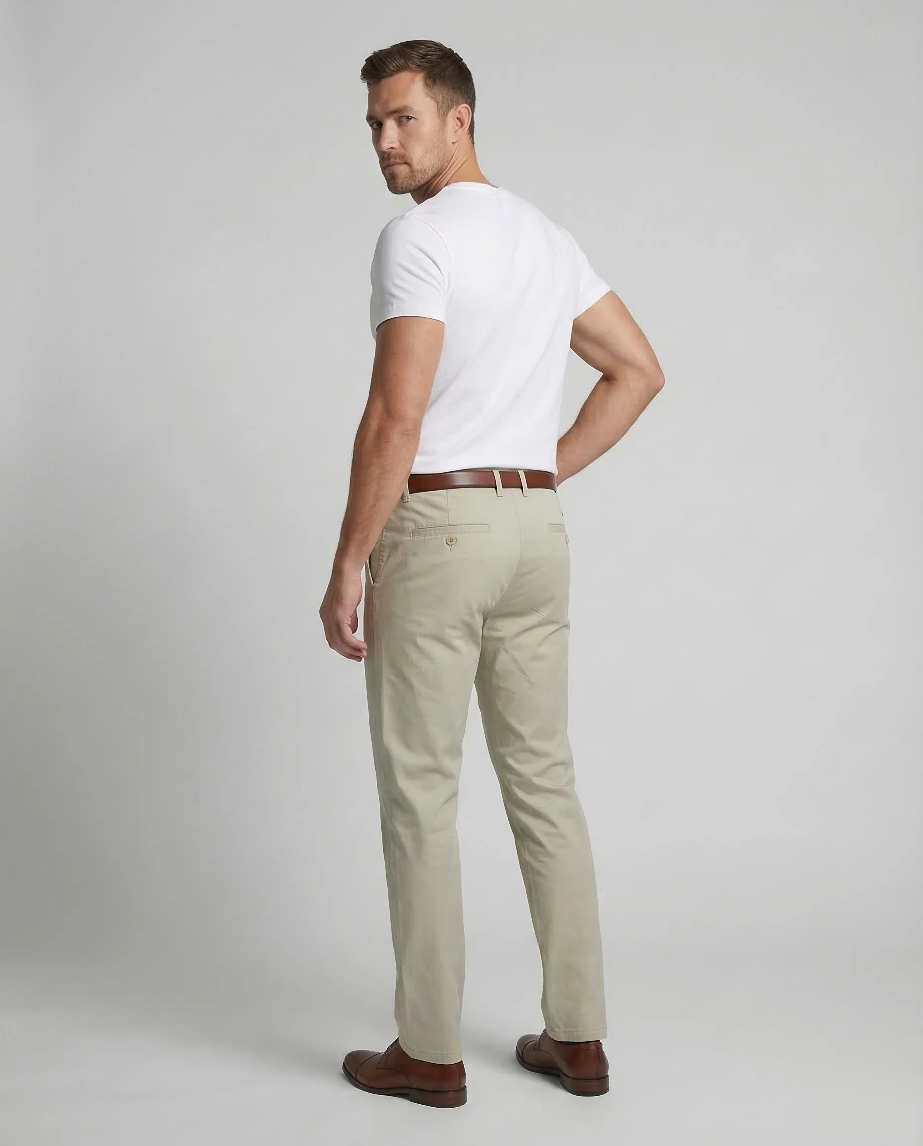 Herren Chinohose Klassisch - Image 4
