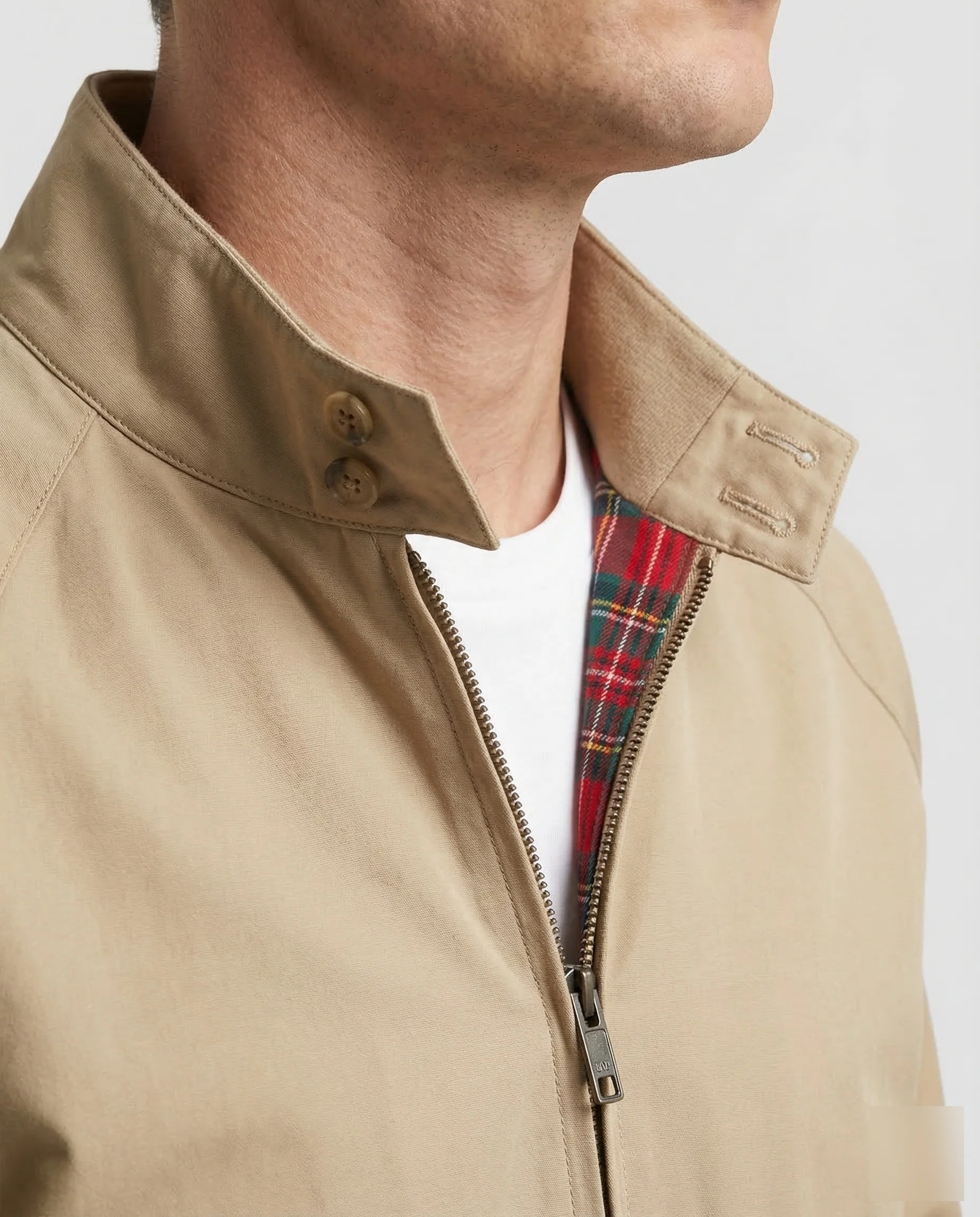 Herren Harrington Jacke Karo - Image 3
