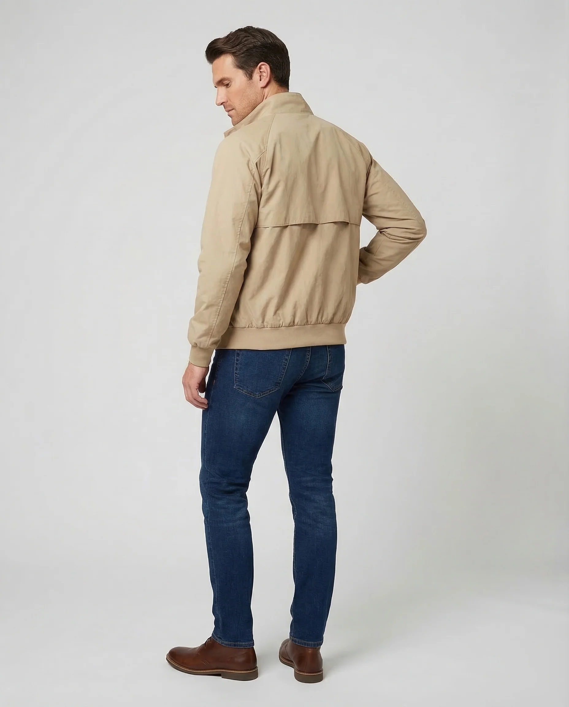 Herren Harrington Jacke Karo - Image 4