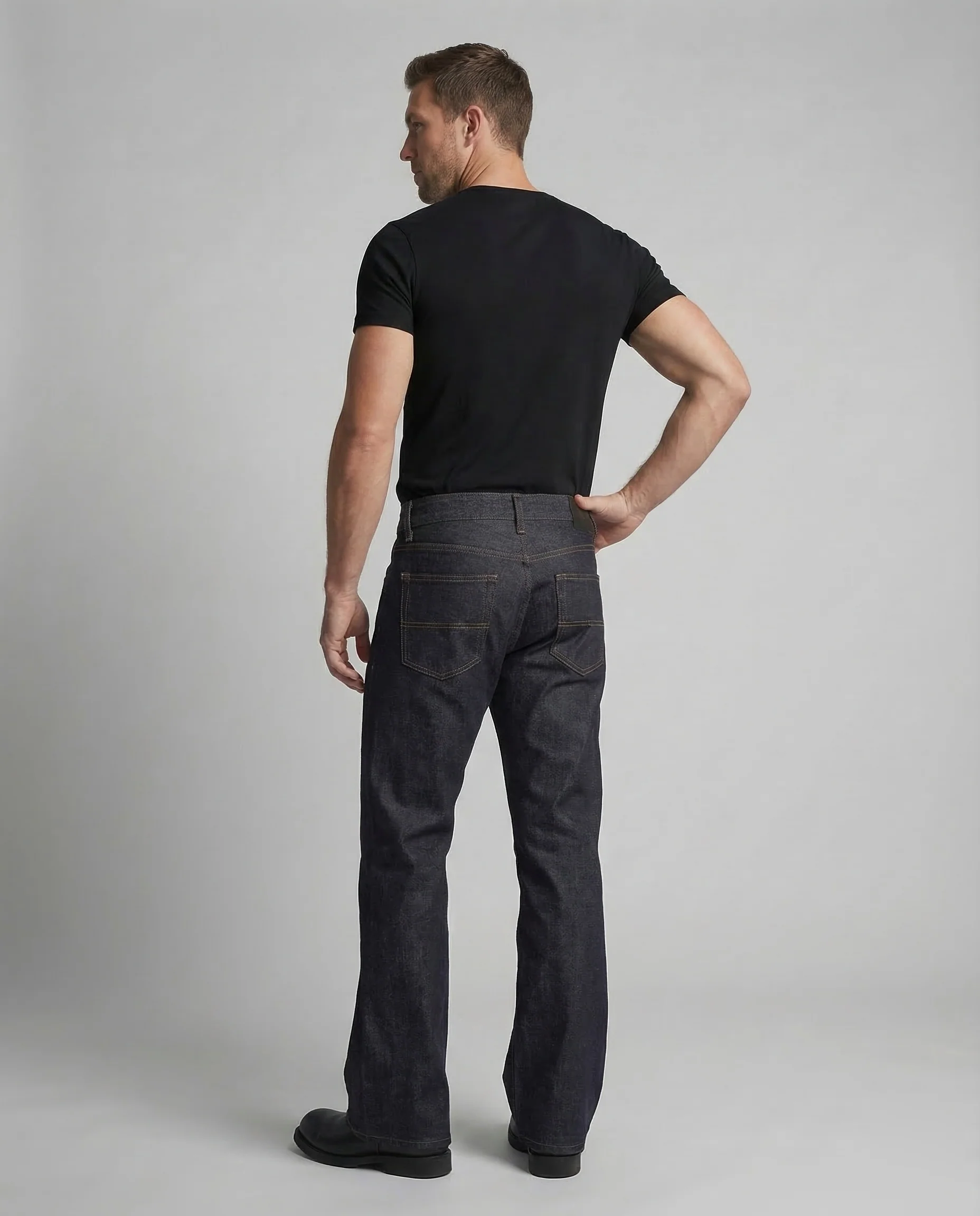 Herren Jeans Gerade Klassisch - Image 4