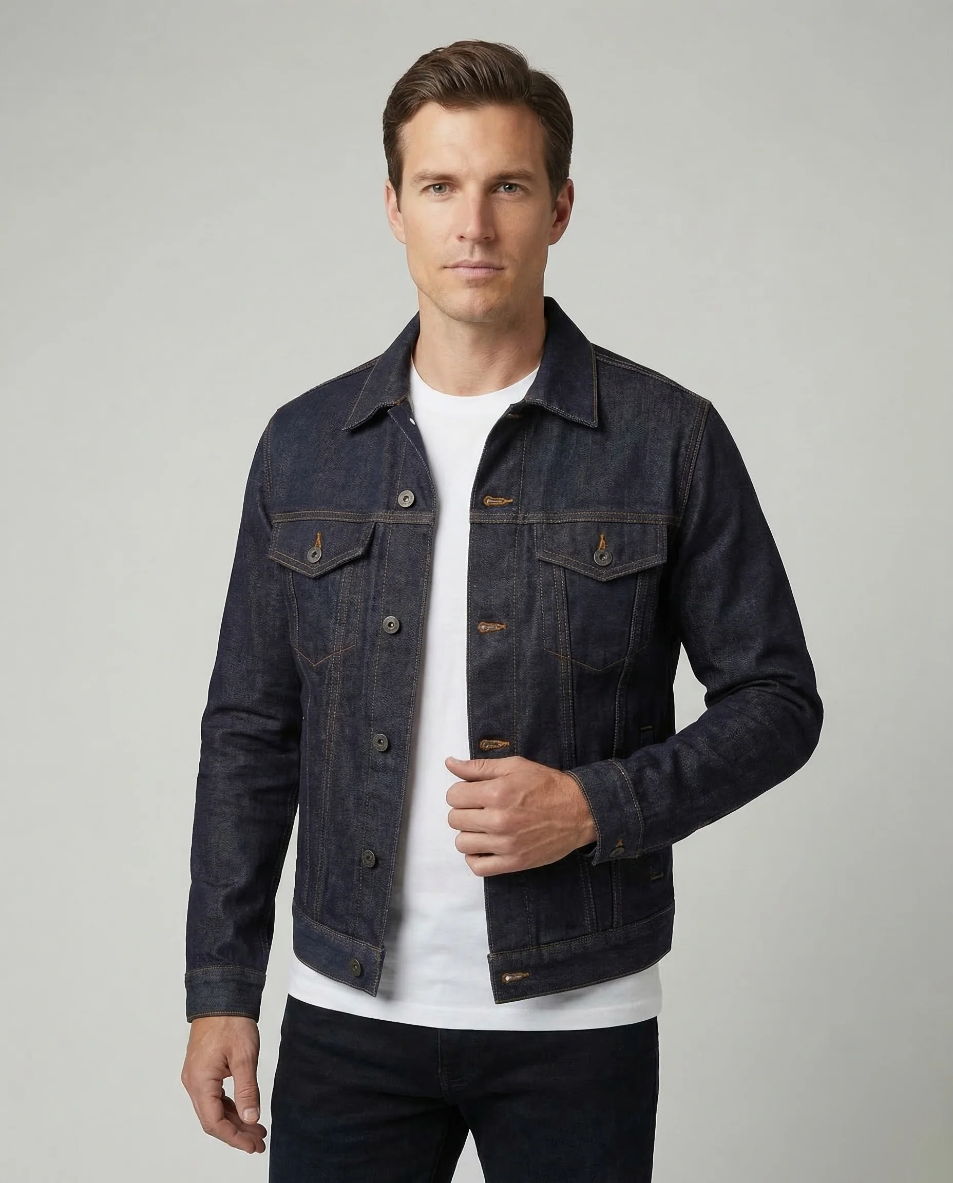 Herren Jeansjacke Trucker - Image 2