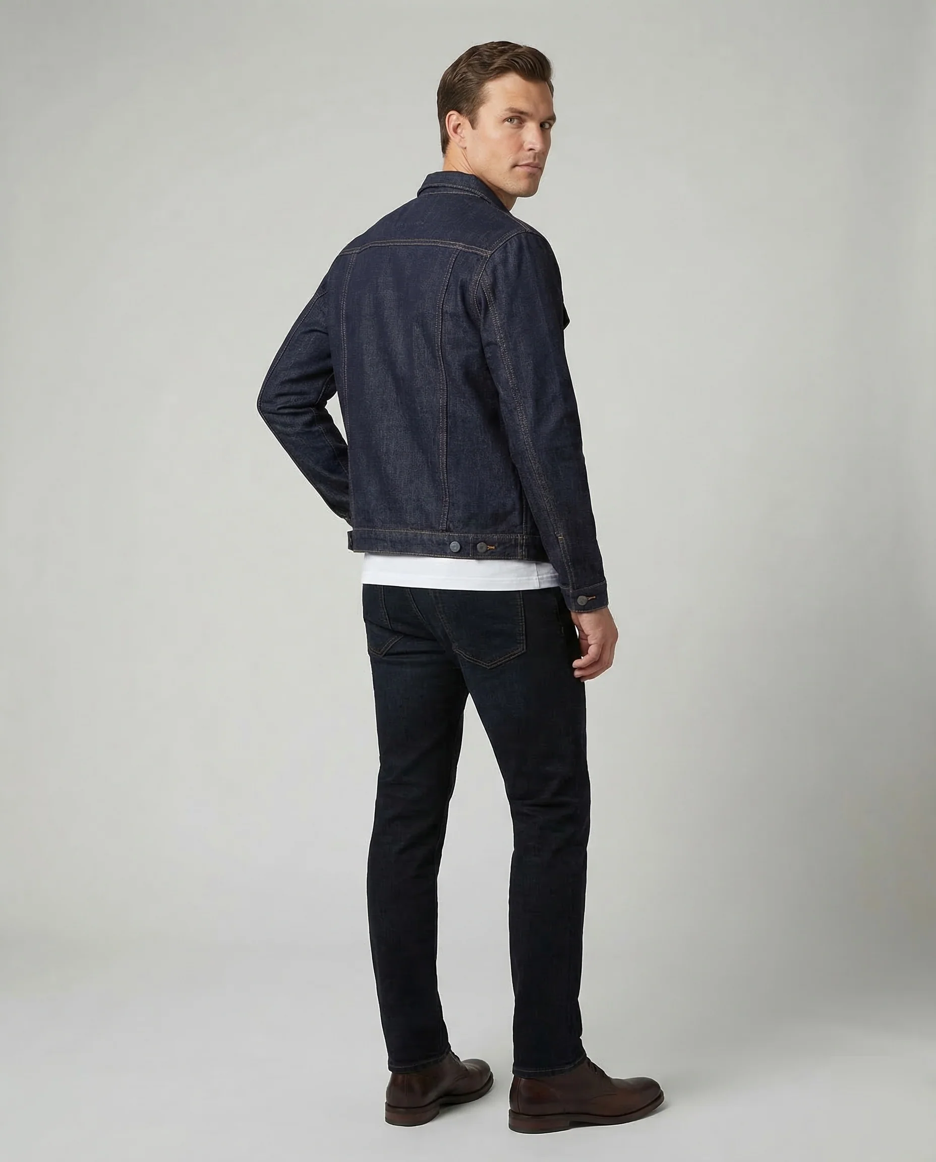 Herren Jeansjacke Trucker - Image 4