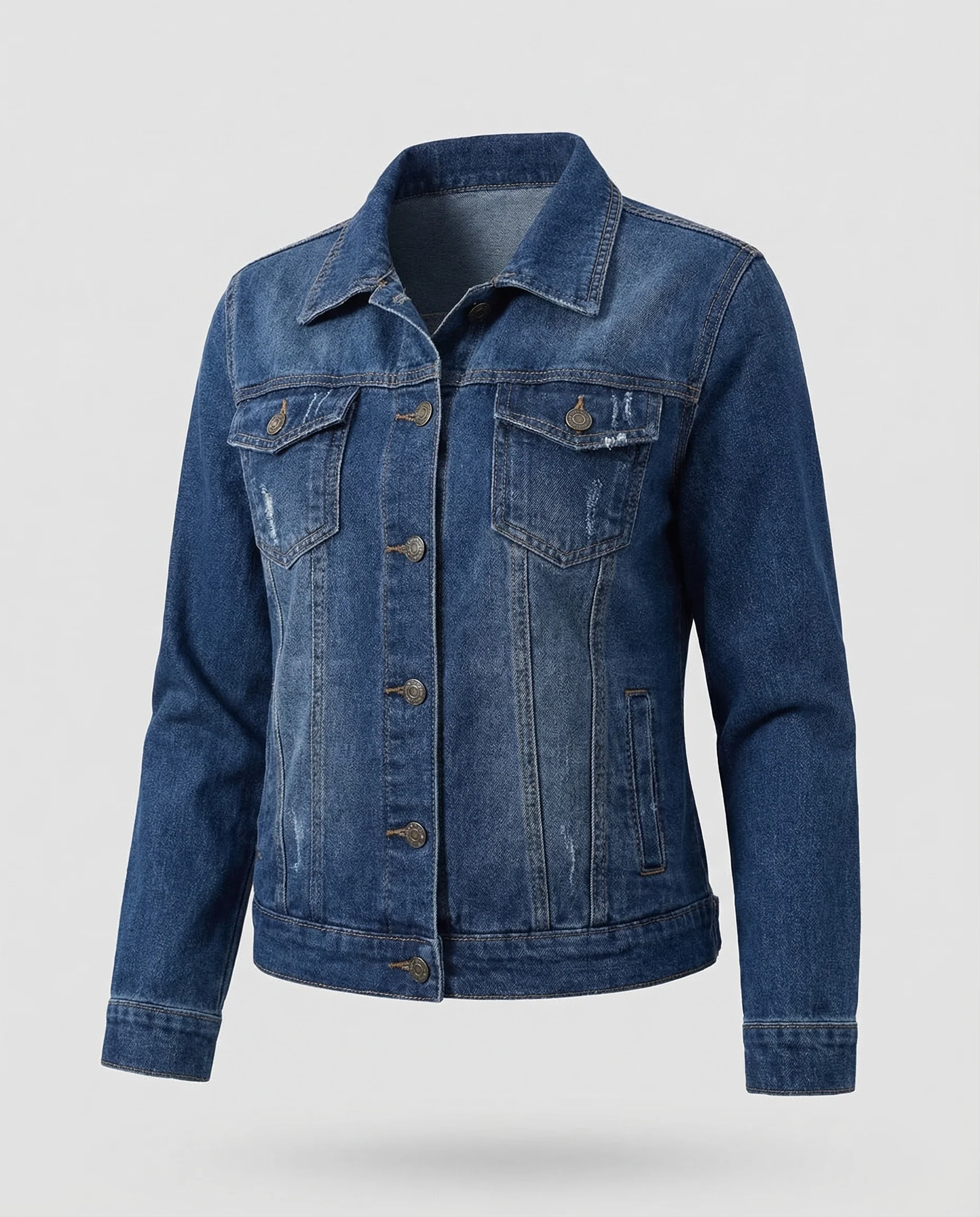 Herren Trucker Jeansjacke Klassisch - Image 5