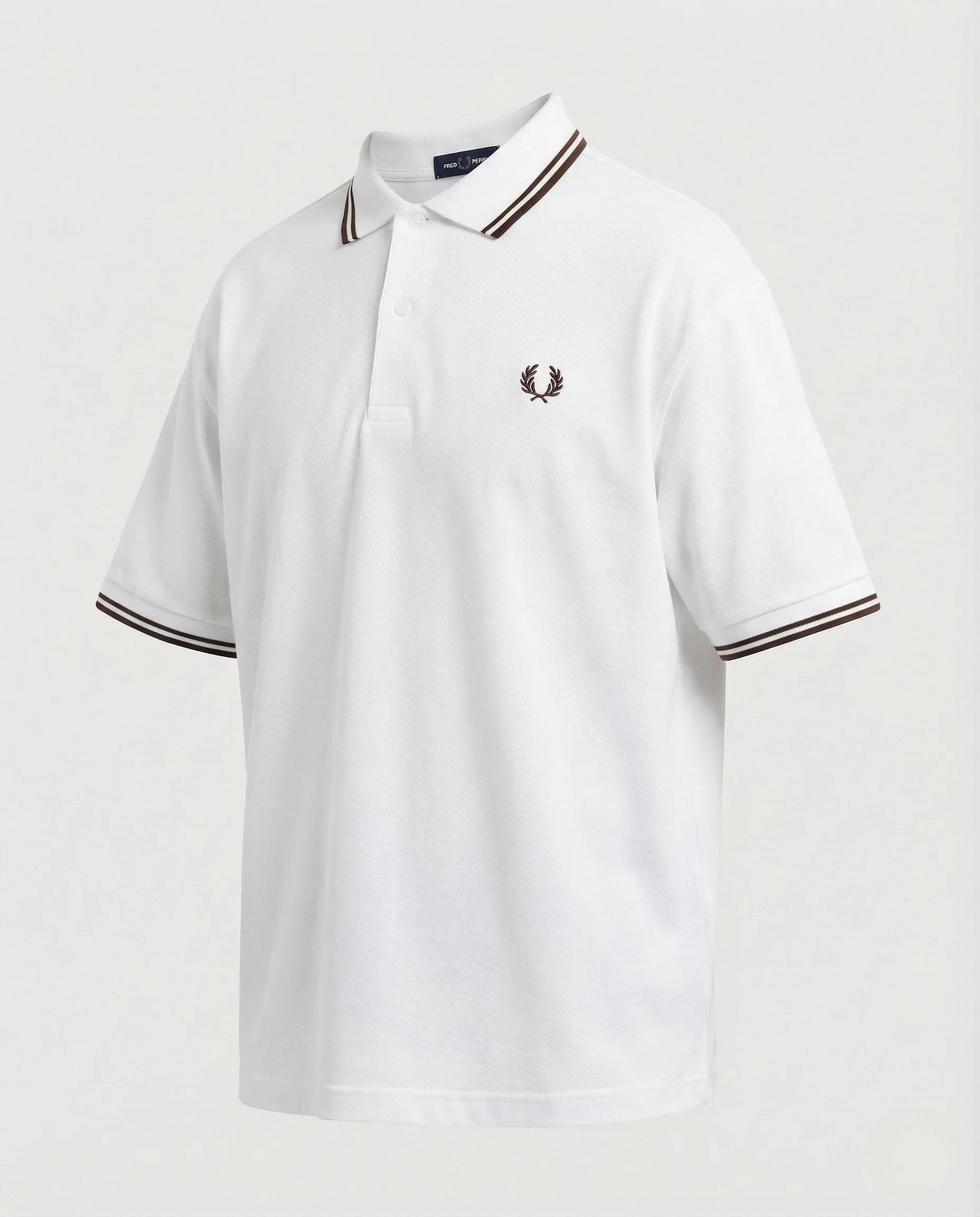 Herren Poloshirt Baumwolle Kontraststreifen - Image 6