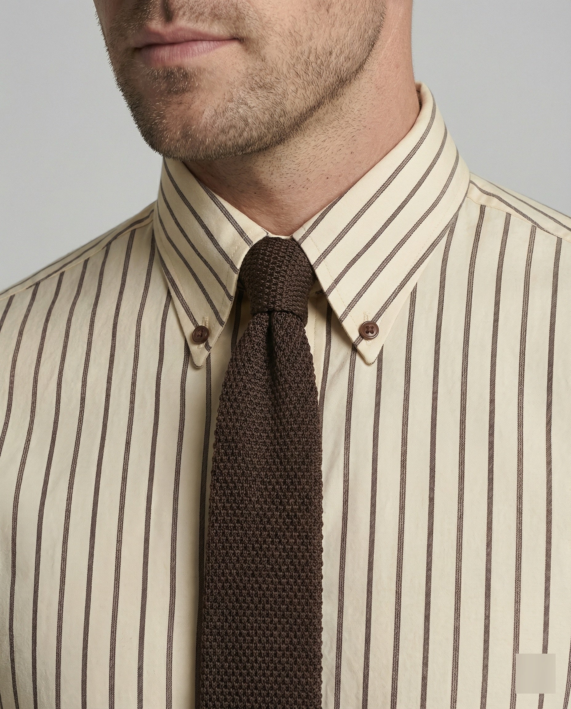 Herren Langarmhemden Business Slim - Image 3