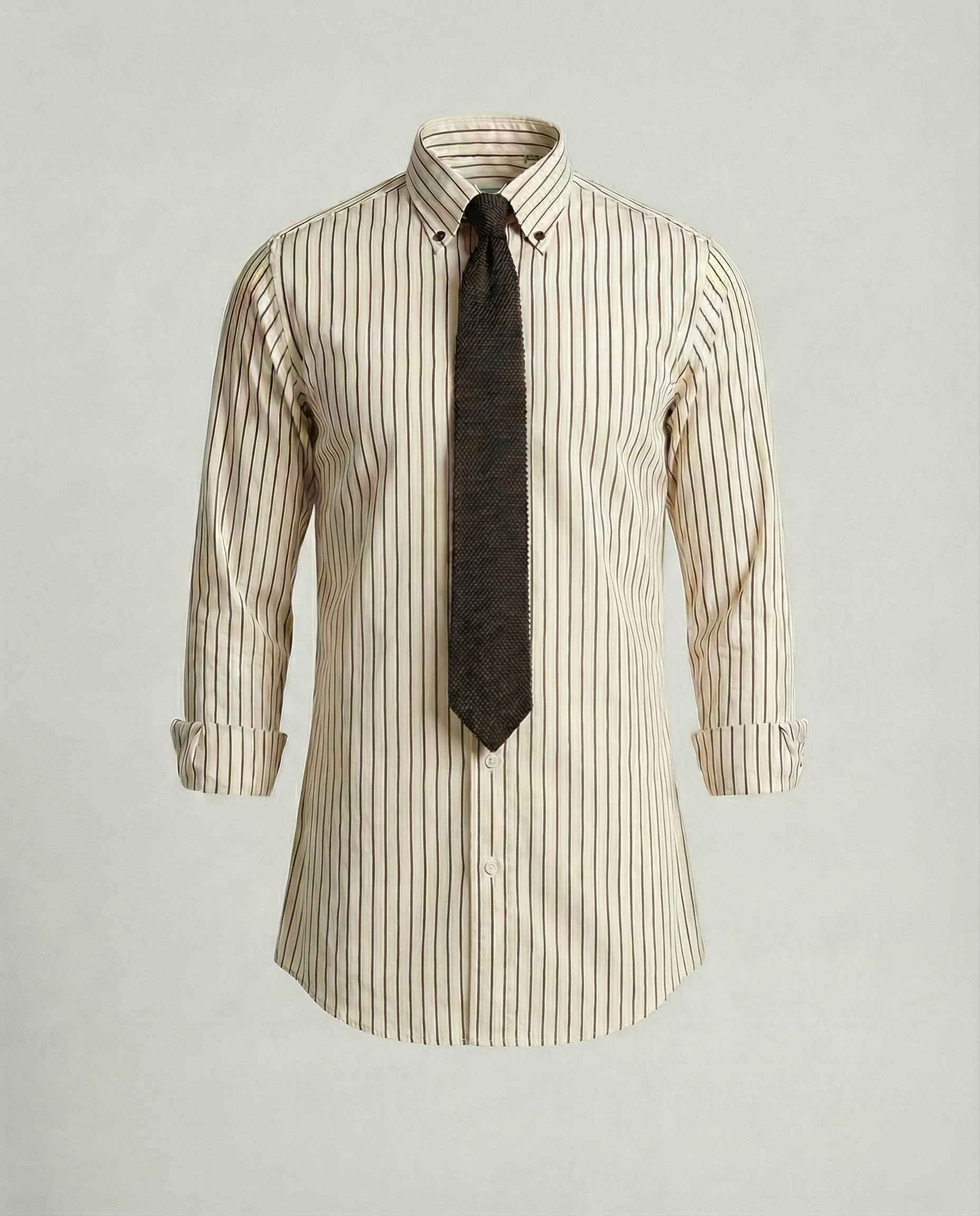 Herren Langarmhemden Business Slim - Image 7