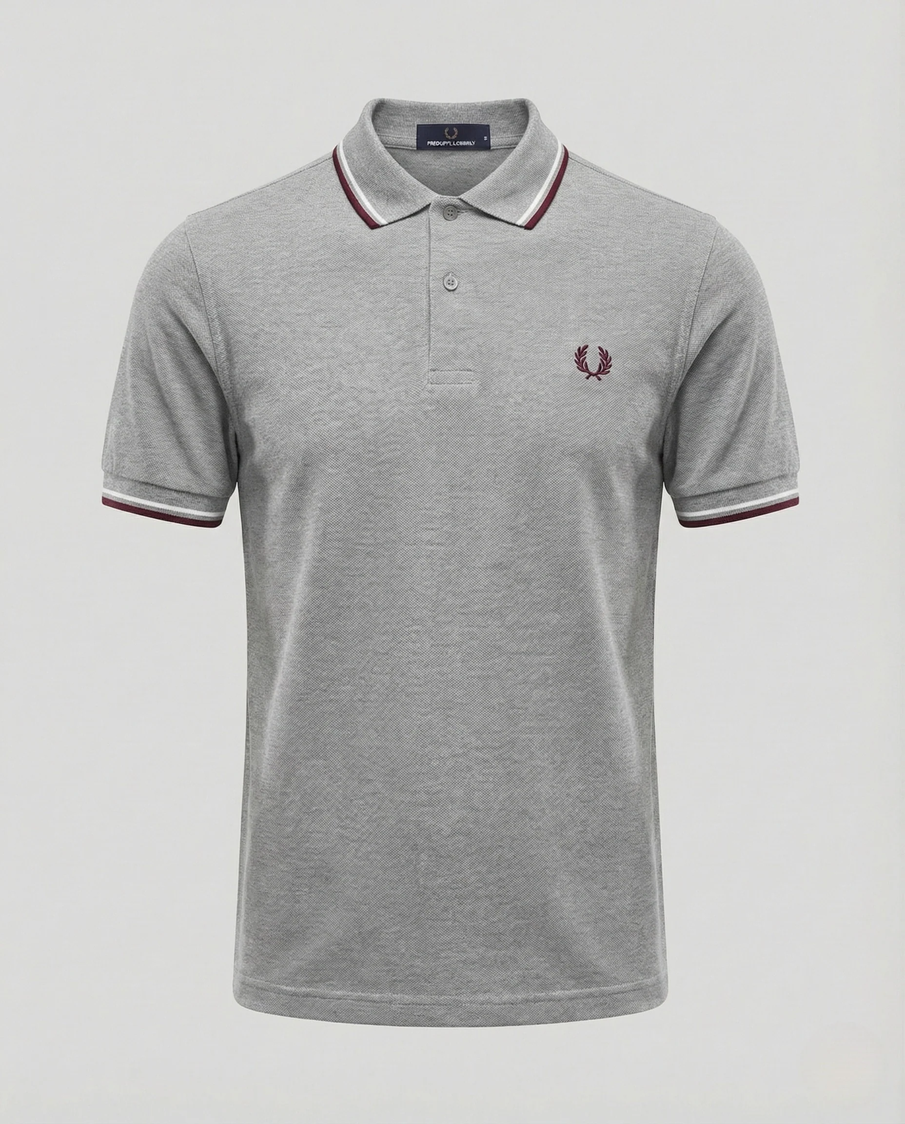 Herren Klassisches Piqué Poloshirt Slim Fit mit Brustlogo - Image 12