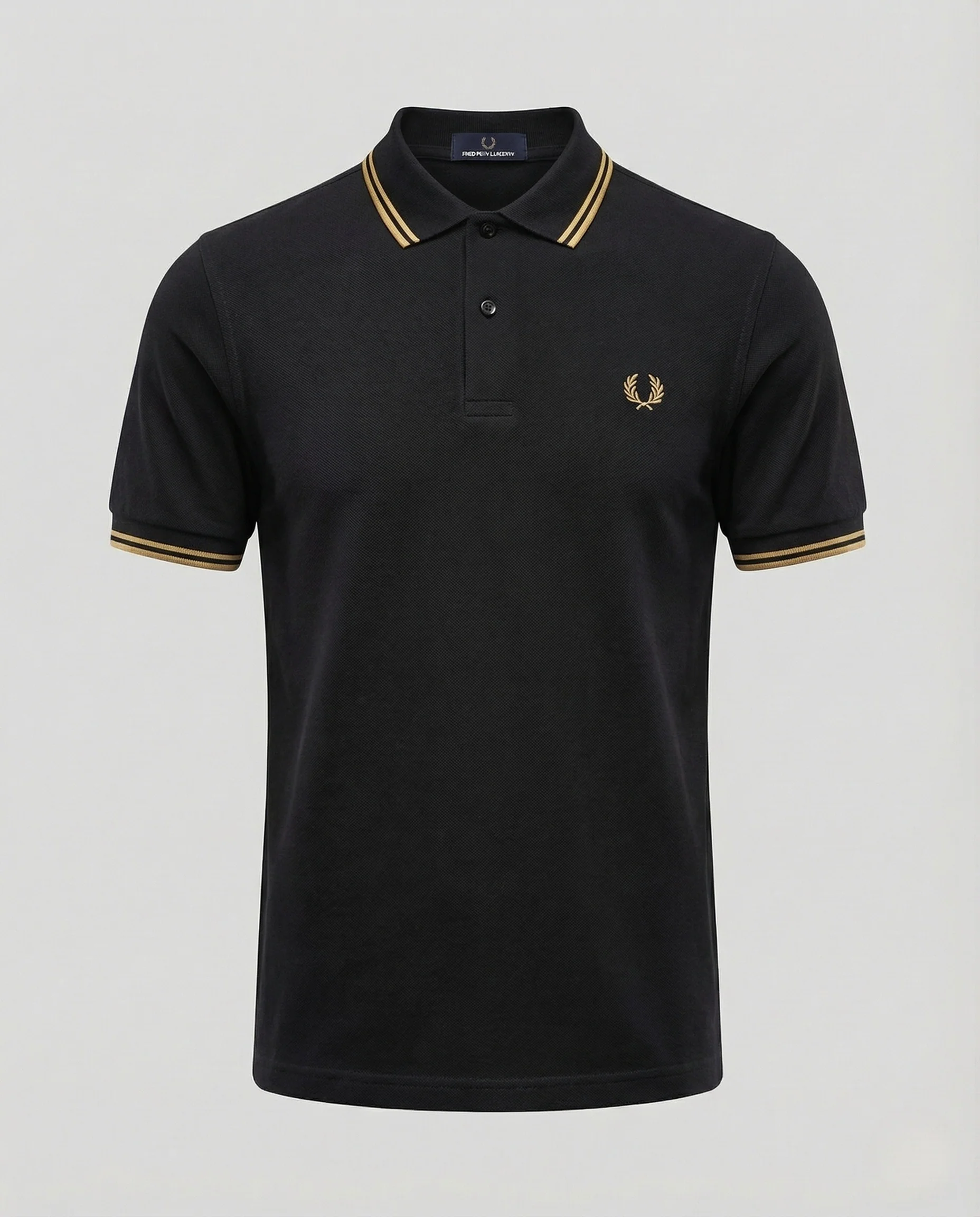 Herren Klassisches Piqué Poloshirt Slim Fit mit Brustlogo - Image 9
