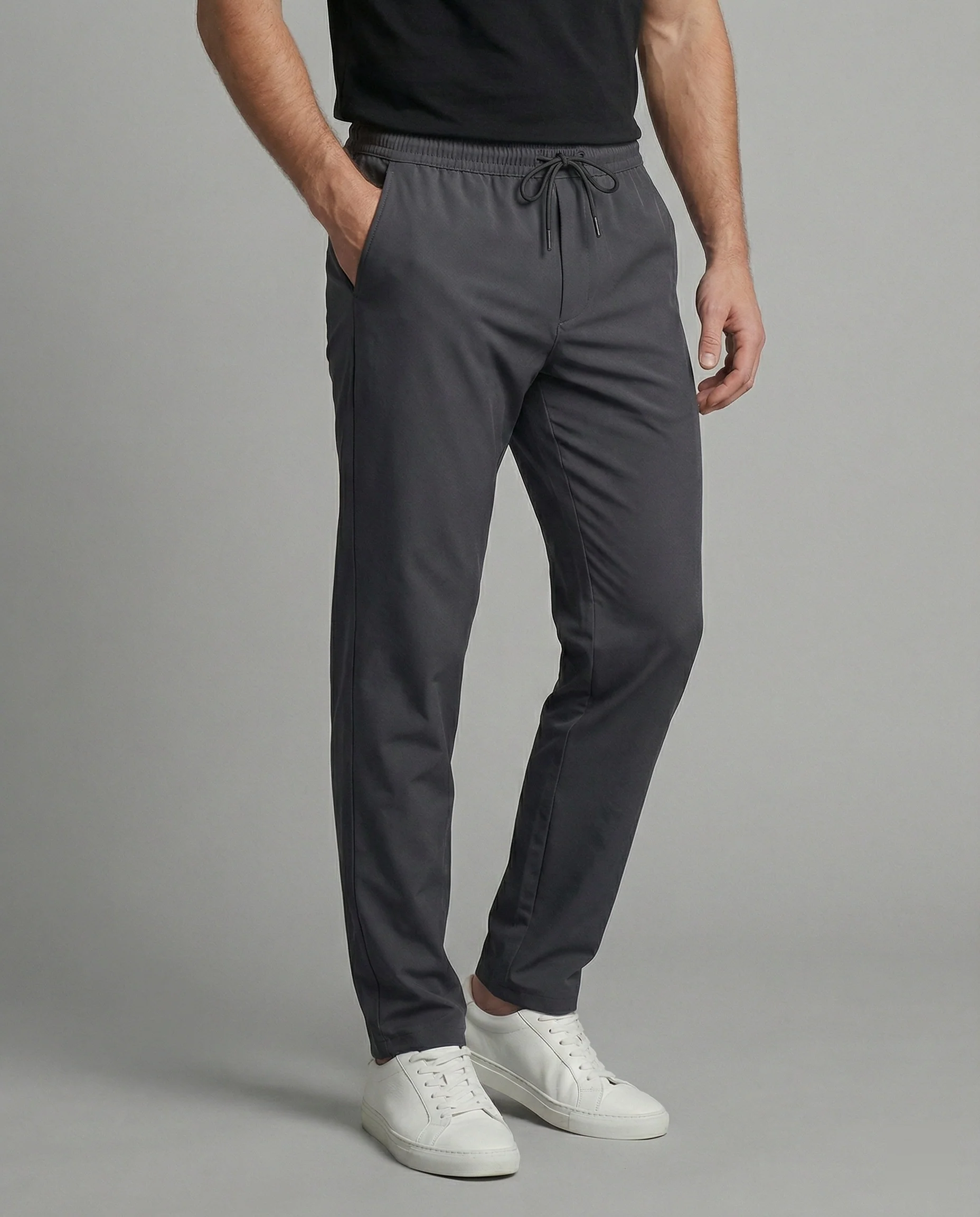 Herren Chinohose elastisch mit Tunnelzug - Image 8
