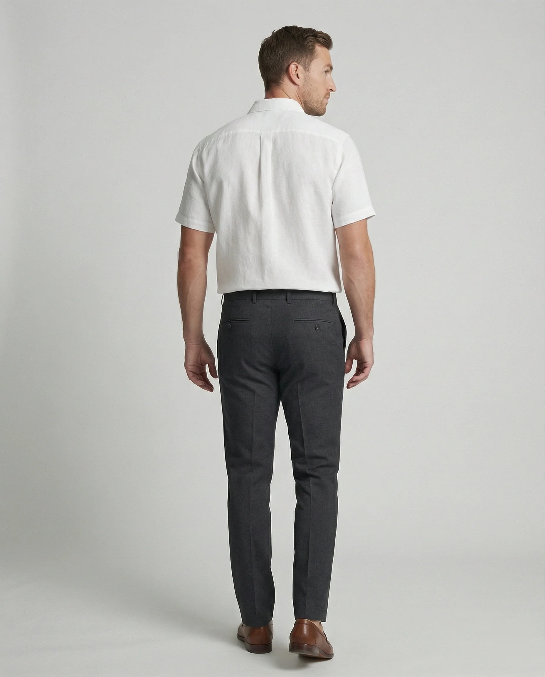 Kurzarm Hawaiihemd Herren Palmenprint - Image 25