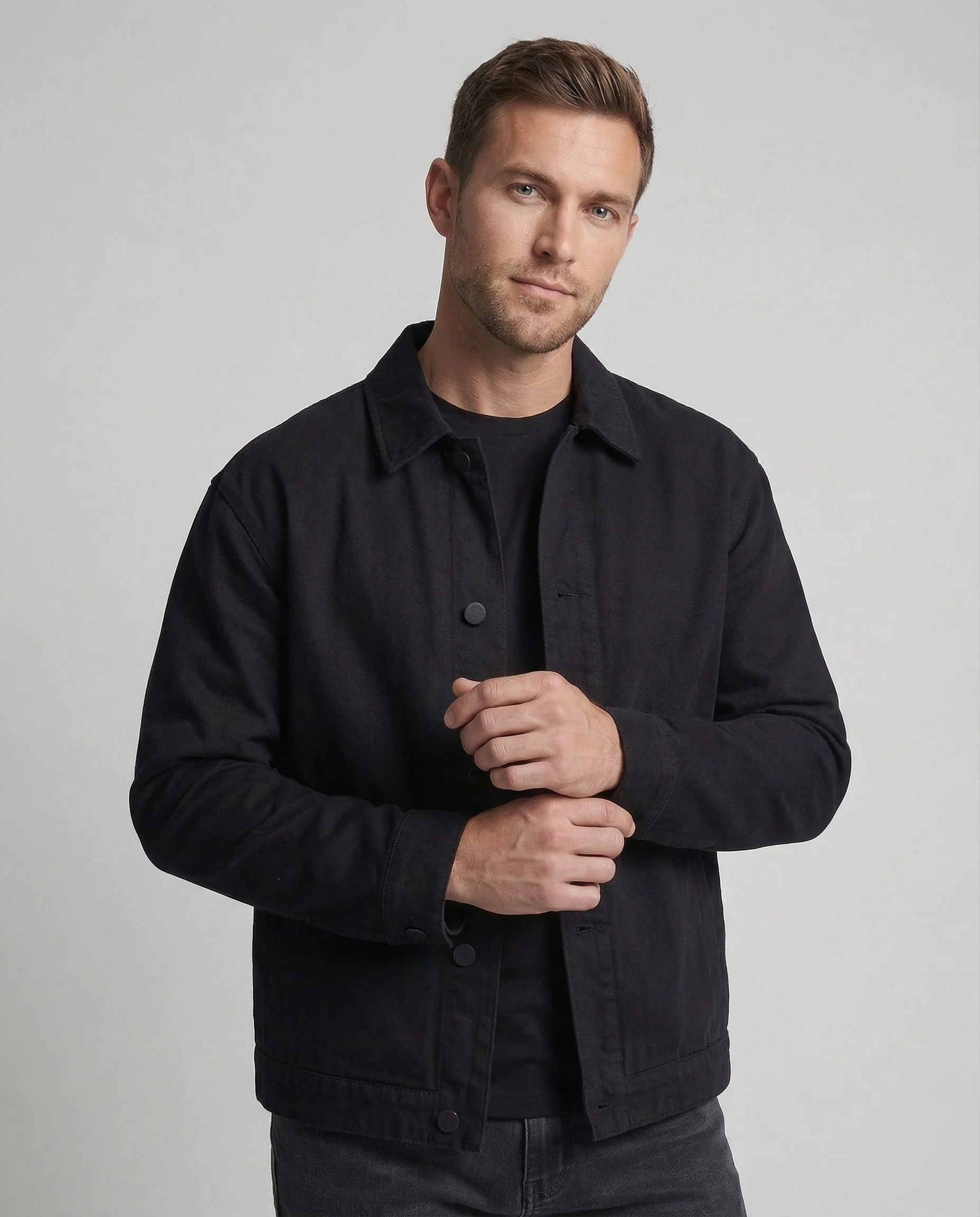 Herren Worker Übergangsjacke Baumwollmix - Image 2