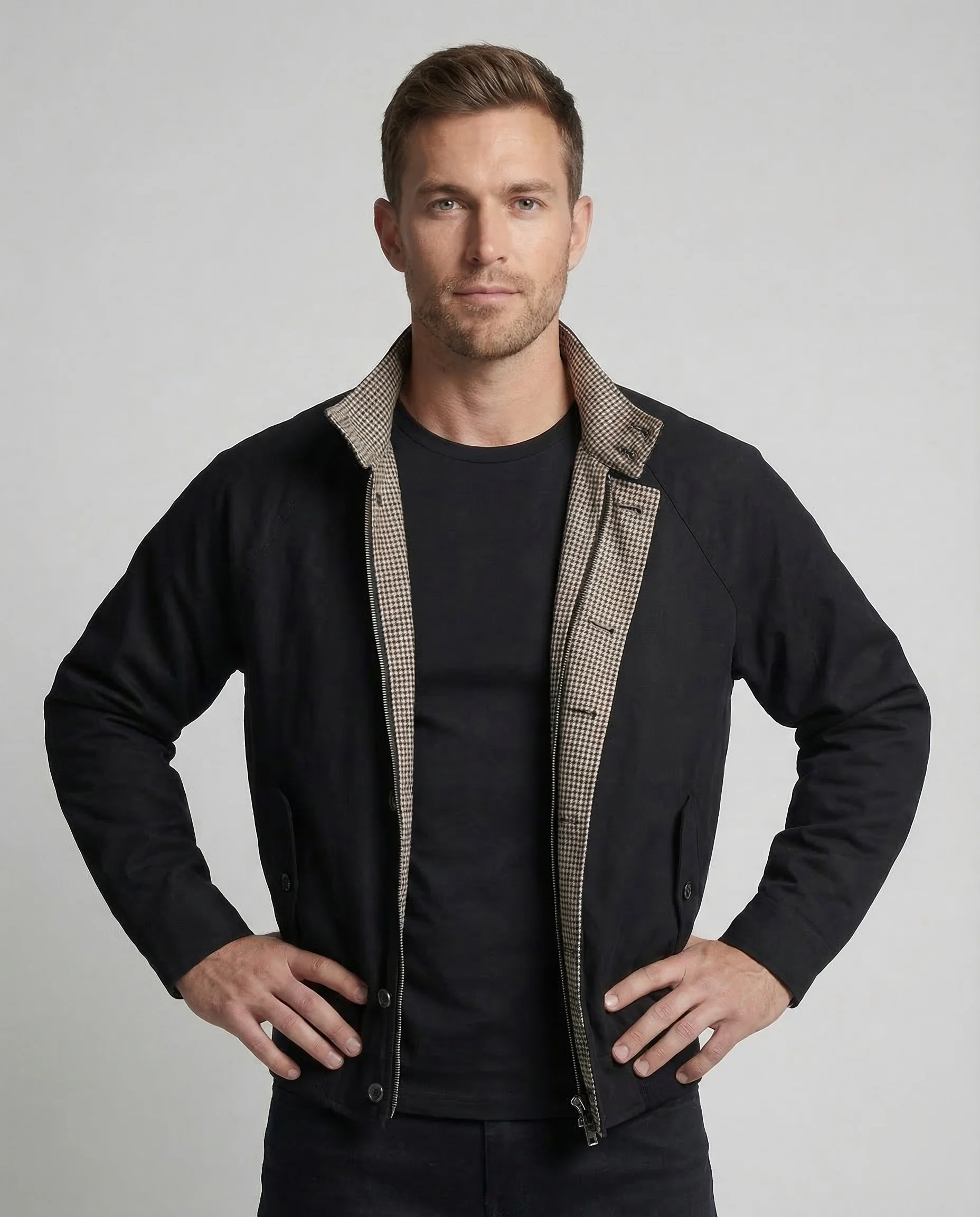 Herren Übergangsblouson Stehkragen - Image 2