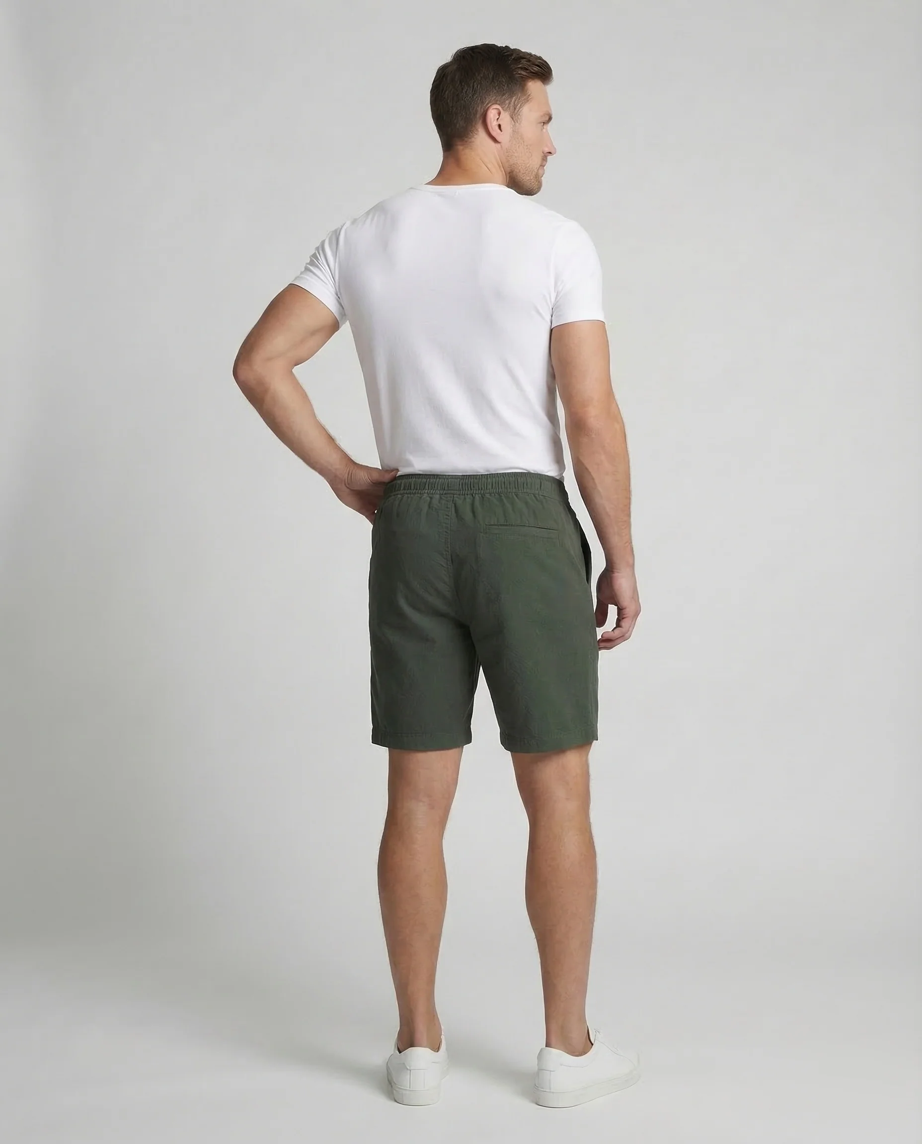 Herren Freizeit Shorts Baumwolle - Image 3