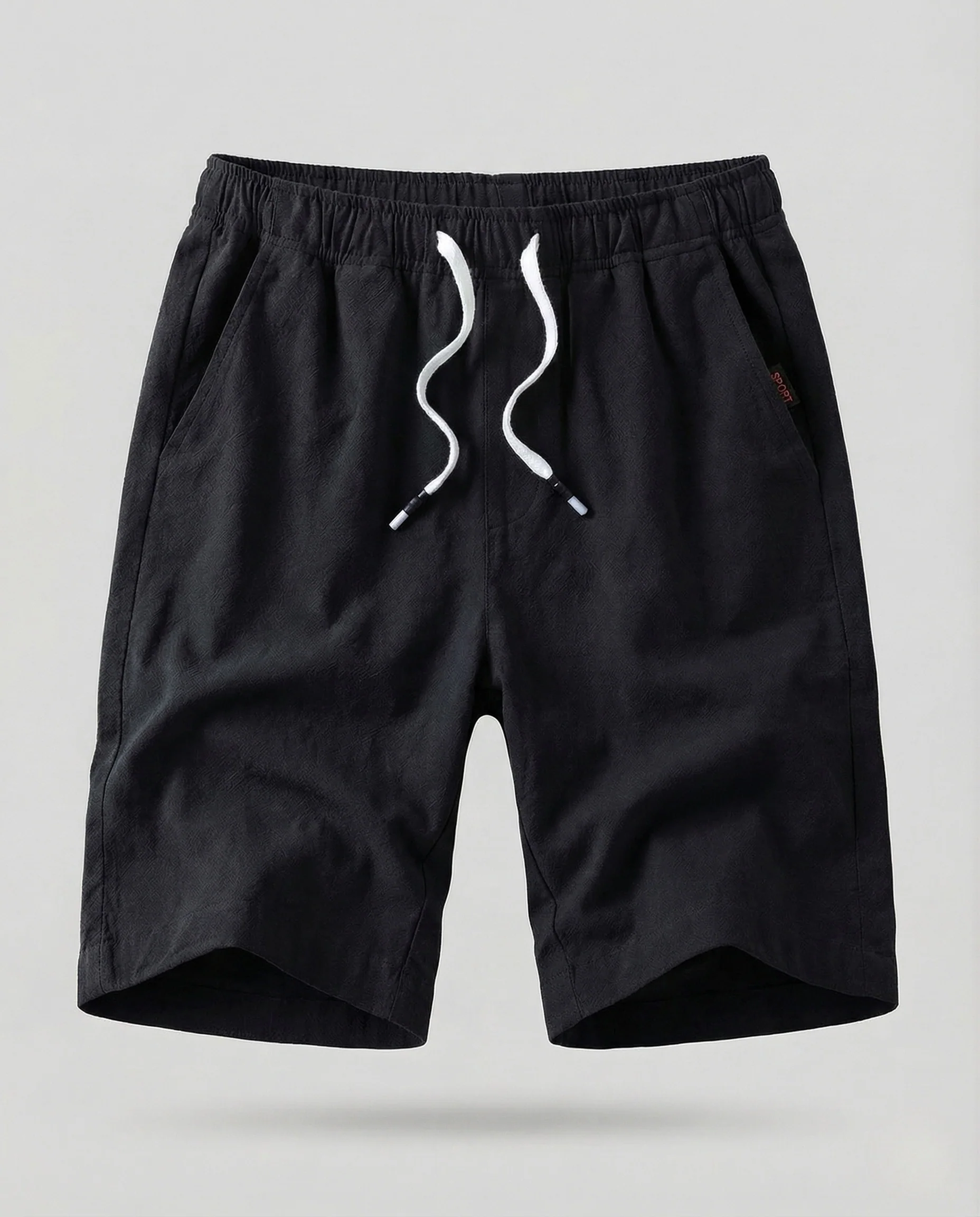 Herren Bermuda Baumwollmix Elastikbund - Image 11