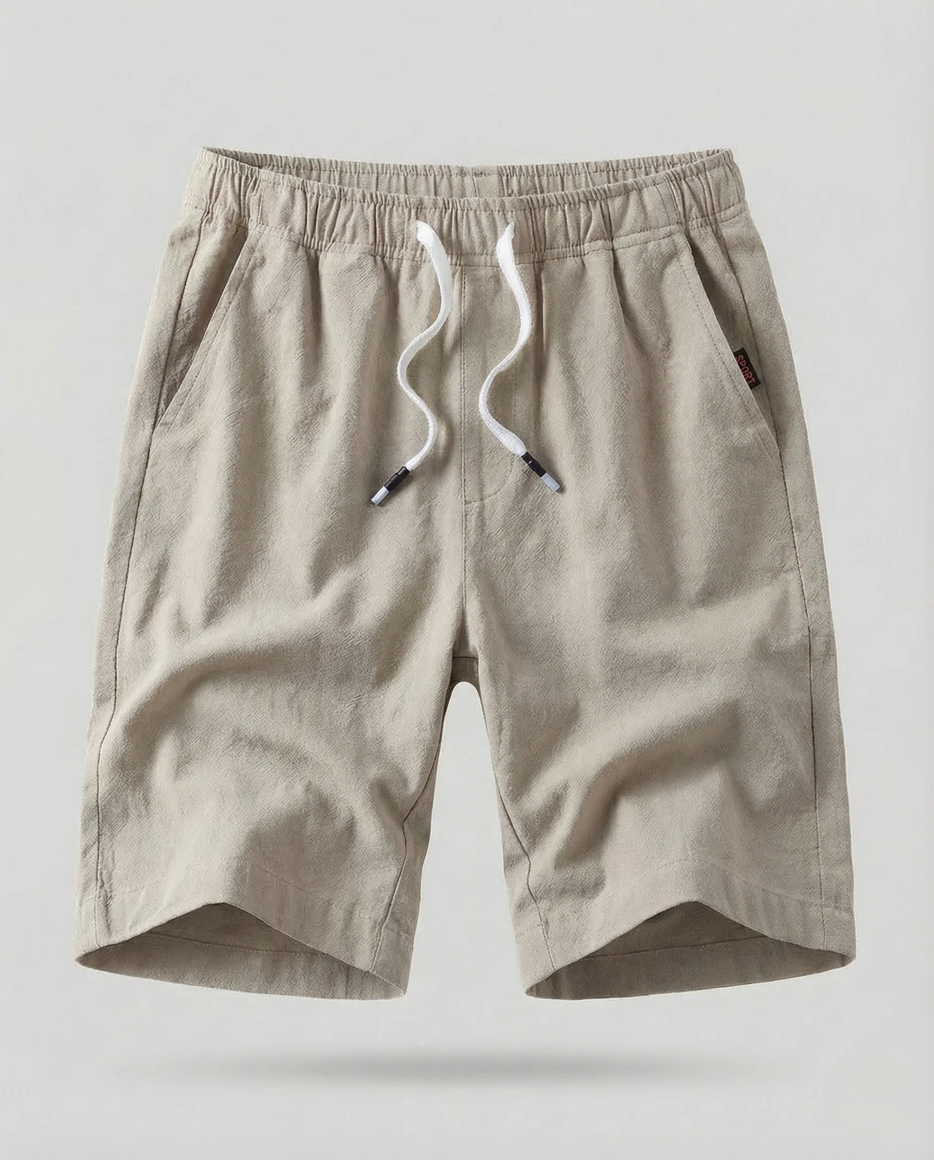 Herren Bermuda Baumwollmix Elastikbund - Image 7